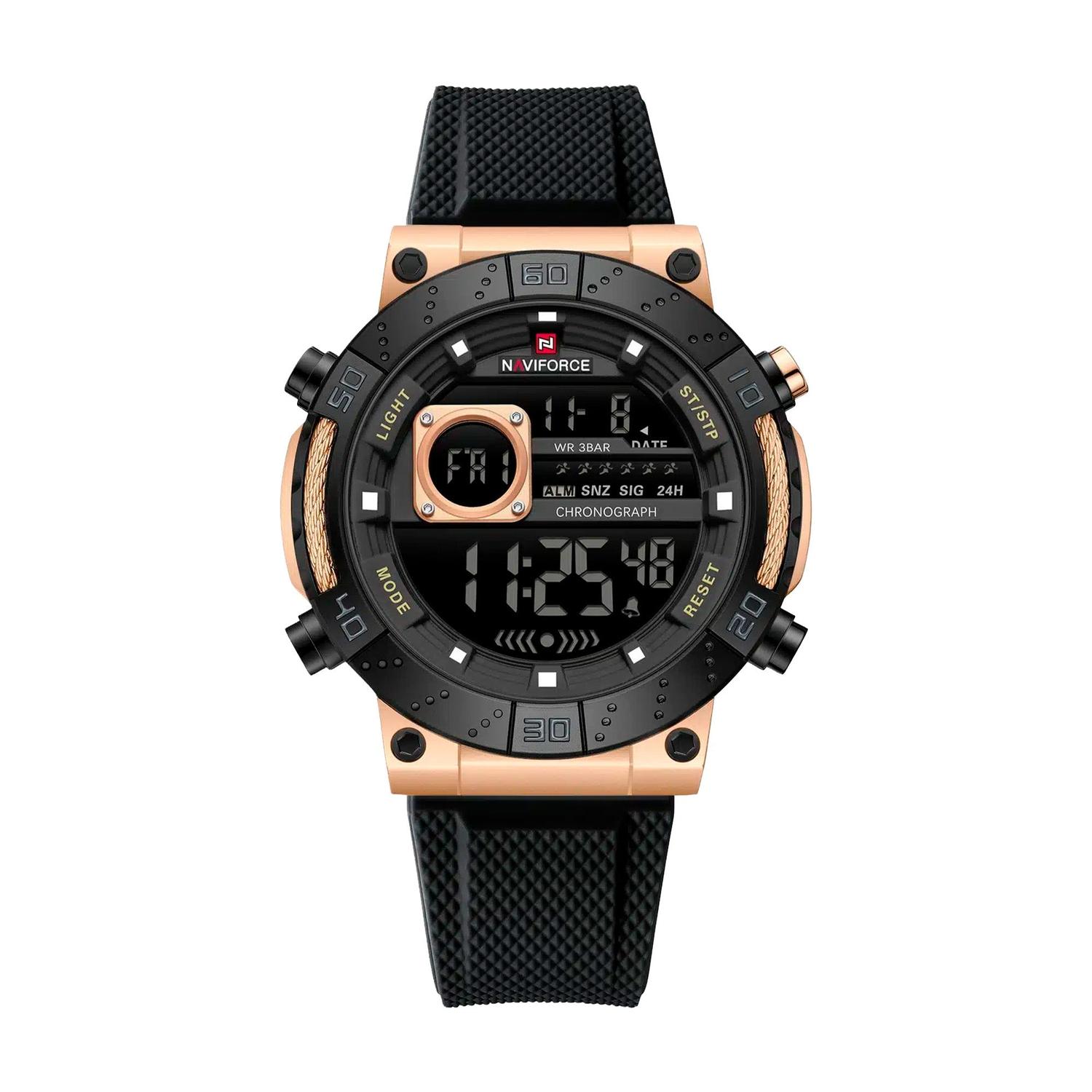RELOJ DIGITAL HOMBRE NF9241T NAVIFORCE 1033834 ORO ROSA 1033834 - 1