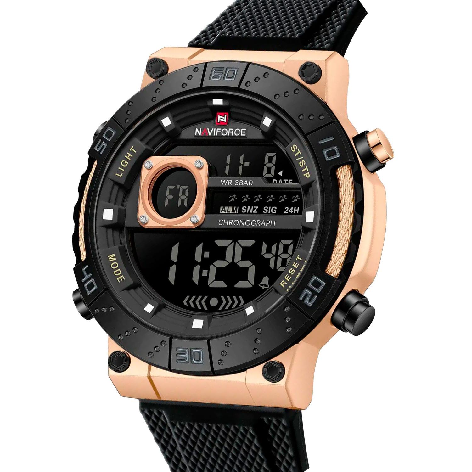 RELOJ DIGITAL HOMBRE NF9241T NAVIFORCE 1033834 ORO ROSA 1033834 - 2