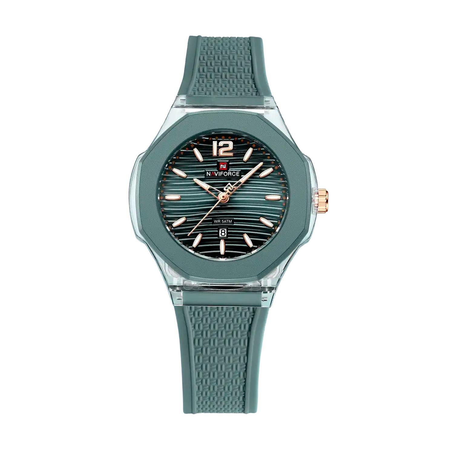 RELOJ ANALOGICO MUJER NF6109 NAVIFORCE VERDE 1033802 - 1