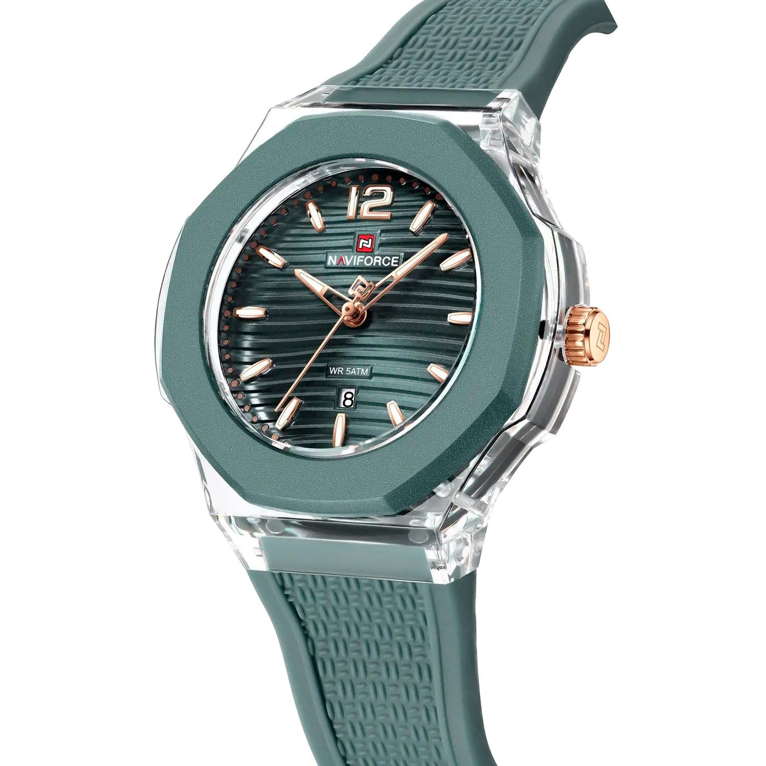 RELOJ ANALOGICO MUJER NF6109 NAVIFORCE VERDE 1033802 - 2