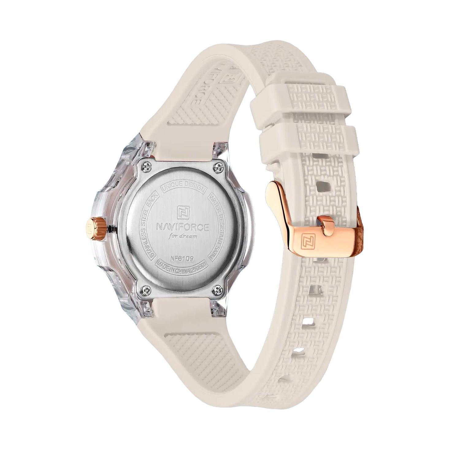 RELOJ ANALOGICO MUJER NF6109 NAVIFORCE MARRÓN 1033803 - 3