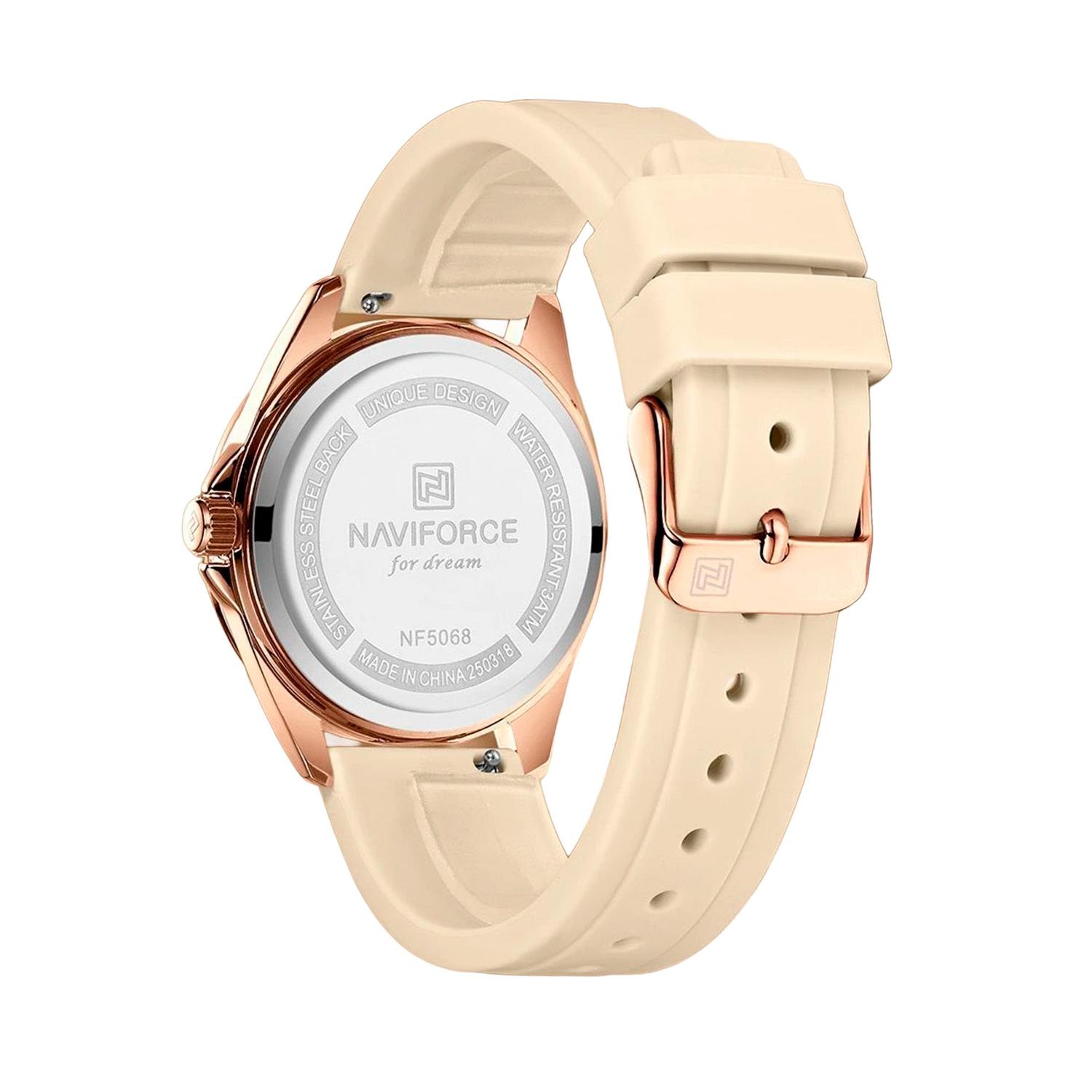 RELOJ ANALOGICO MUJER NF5068 NAVIFORCE BEIGE 1033791 - 3