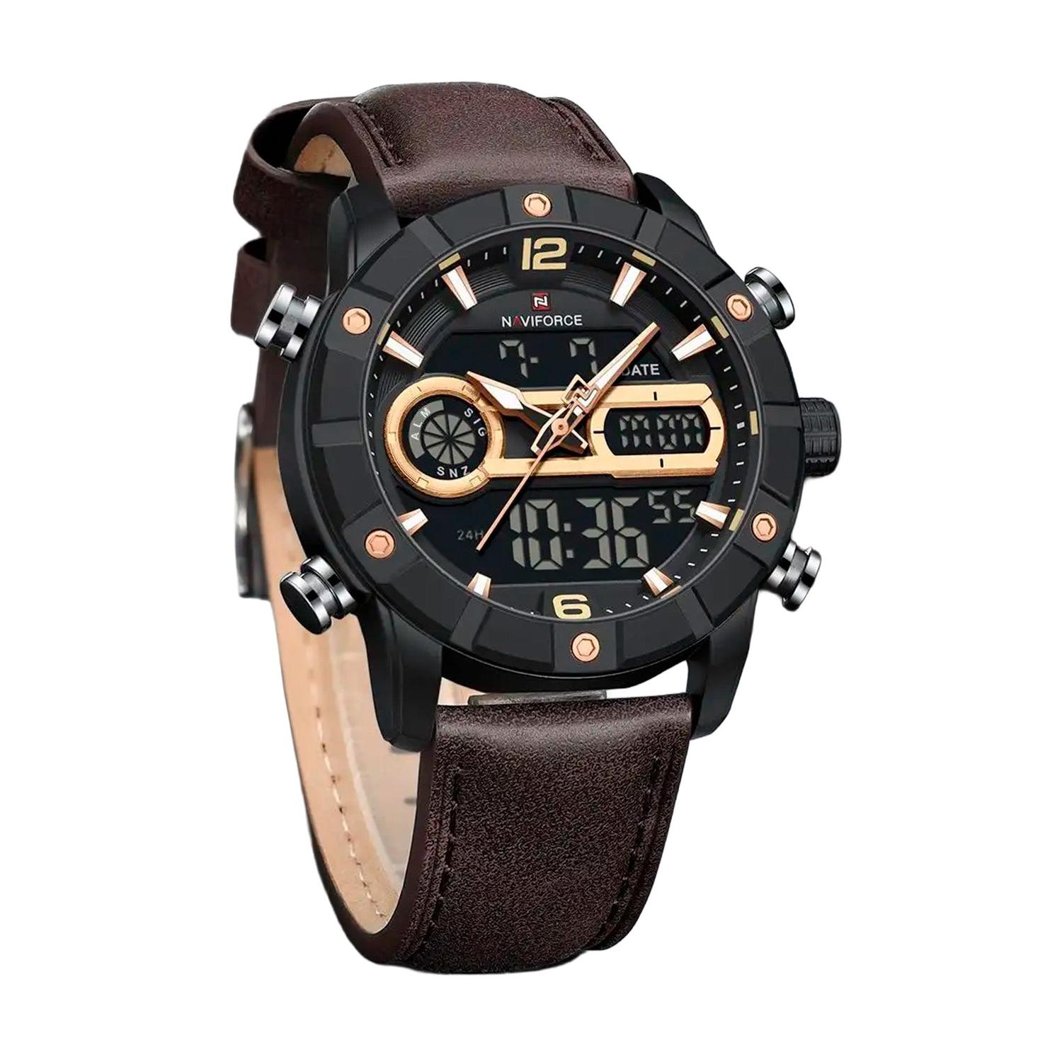 RELOJ ANALOGICO-DIGITAL HOMBRE NF9263 NAVIFORCE 1033853 MARRÓN 1033853 - 2