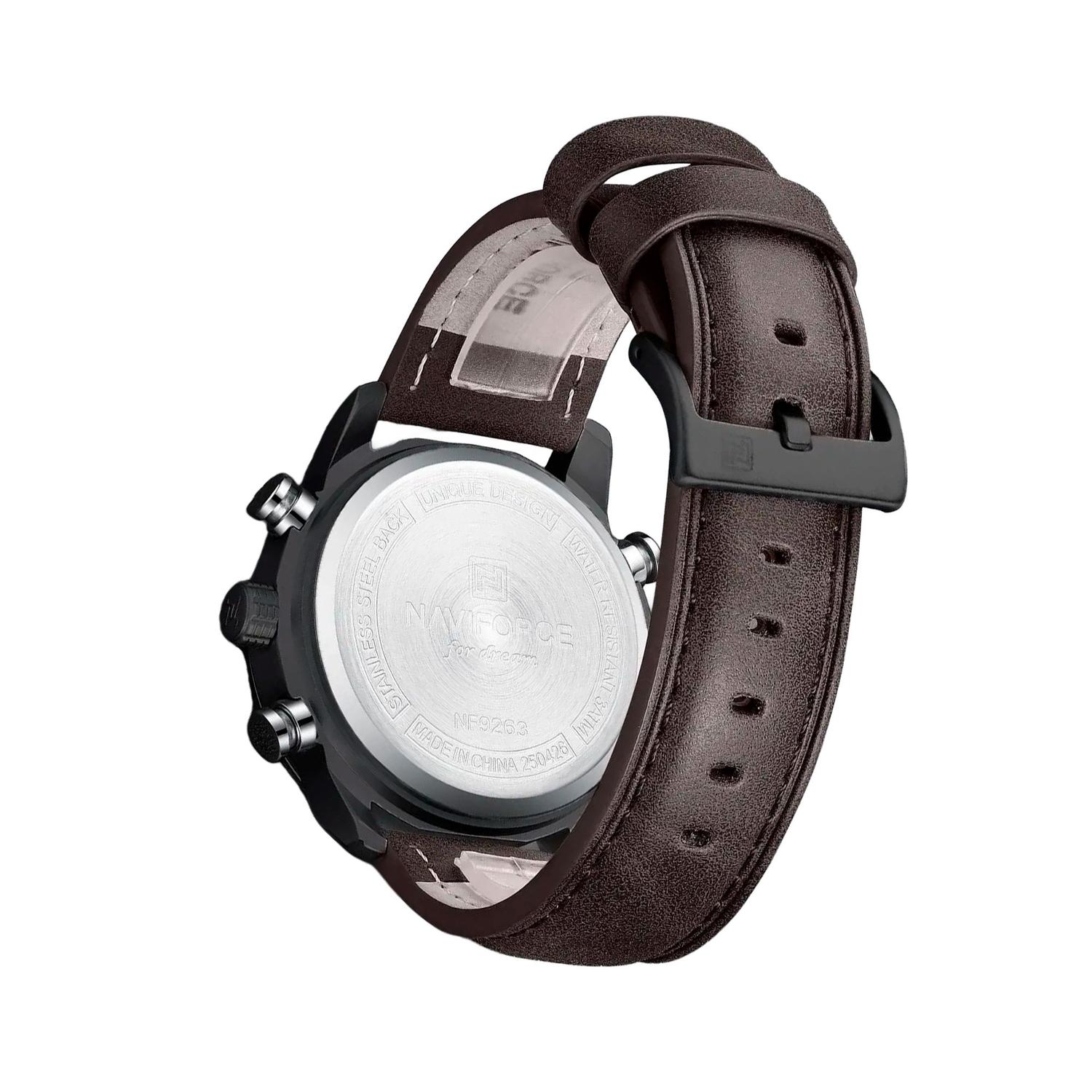 RELOJ ANALOGICO-DIGITAL HOMBRE NF9263 NAVIFORCE 1033853 MARRÓN 1033853 - 3