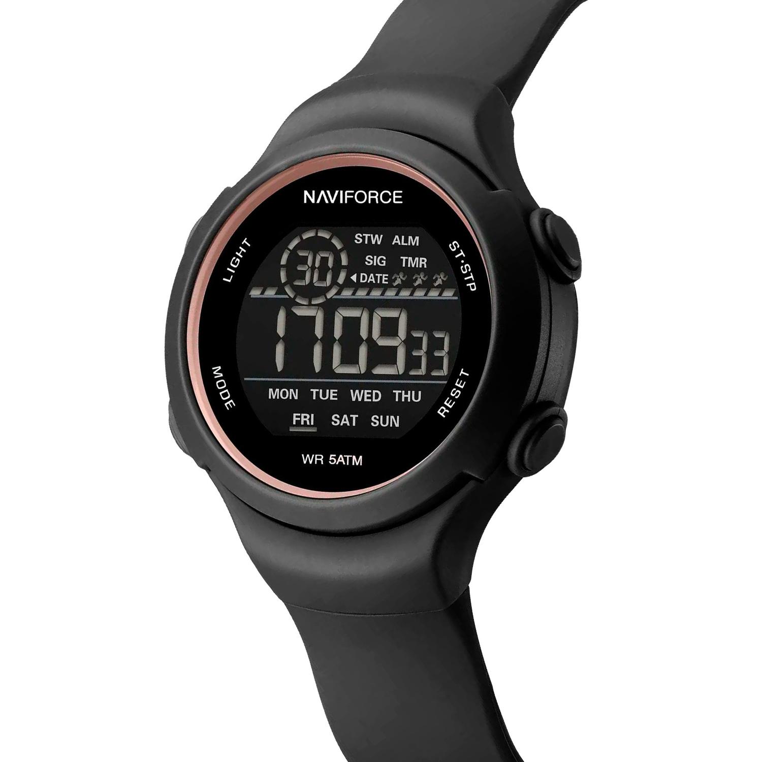RELOJ DIGITAL MUJER NF7119 NAVIFORCE NEGRO 1033815 - 2