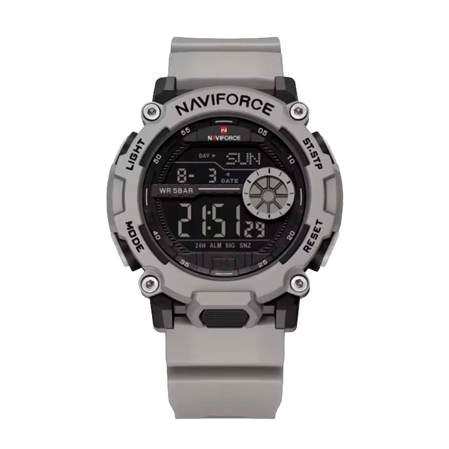 RELOJ DIGITAL HOMBRE NF7133 NAVIFORCE PLOMO 1033825 - 1
