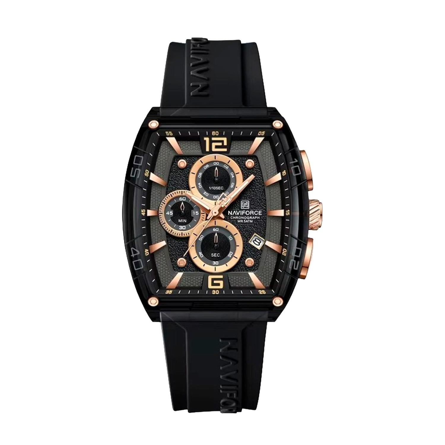 RELOJ ANALOGICO HOMBRE NF6101 NAVIFORCE 1033872 NEGRO 1033872 - 1