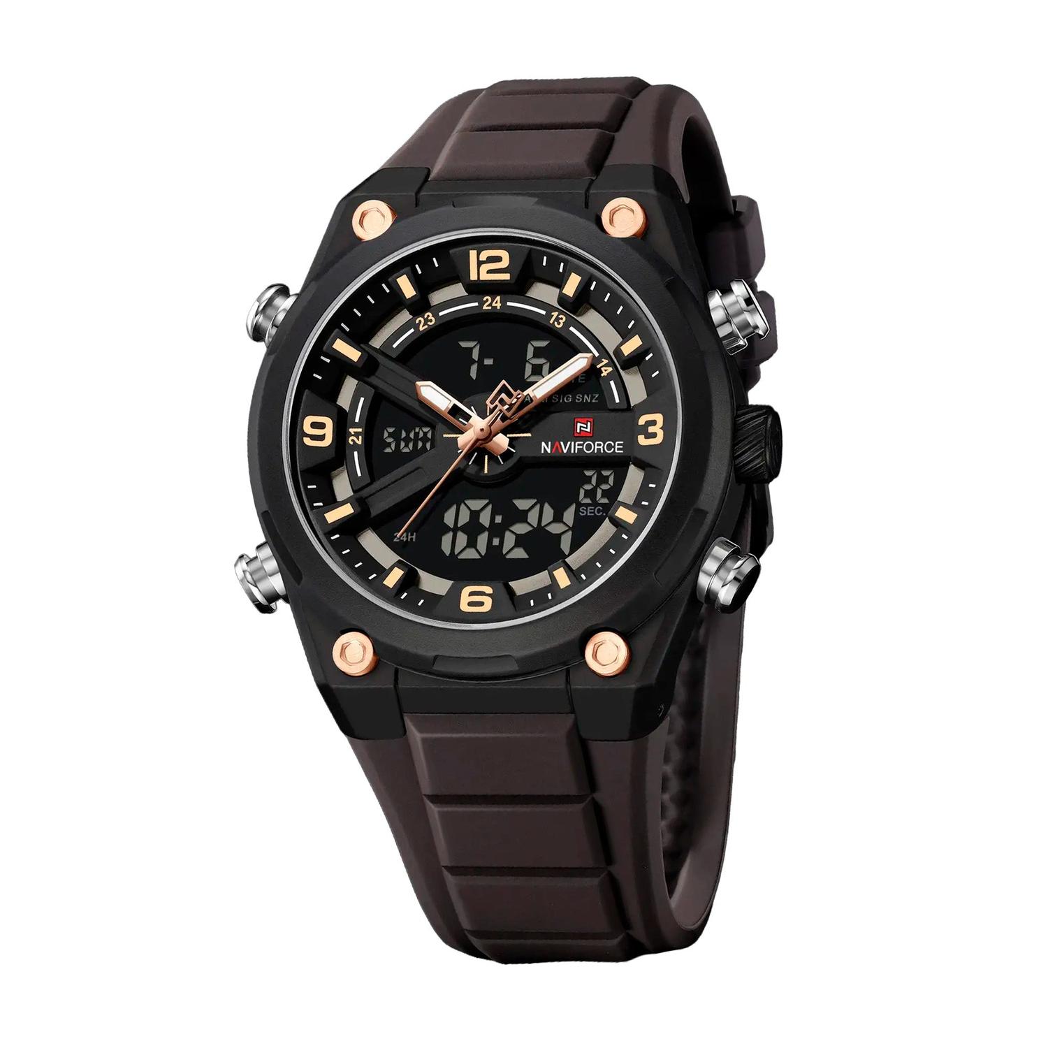 RELOJ ANALOGICO-DIGITAL HOMBRE NF9265 NAVIFORCE 1033864 MARRÓN 1033864 - 2