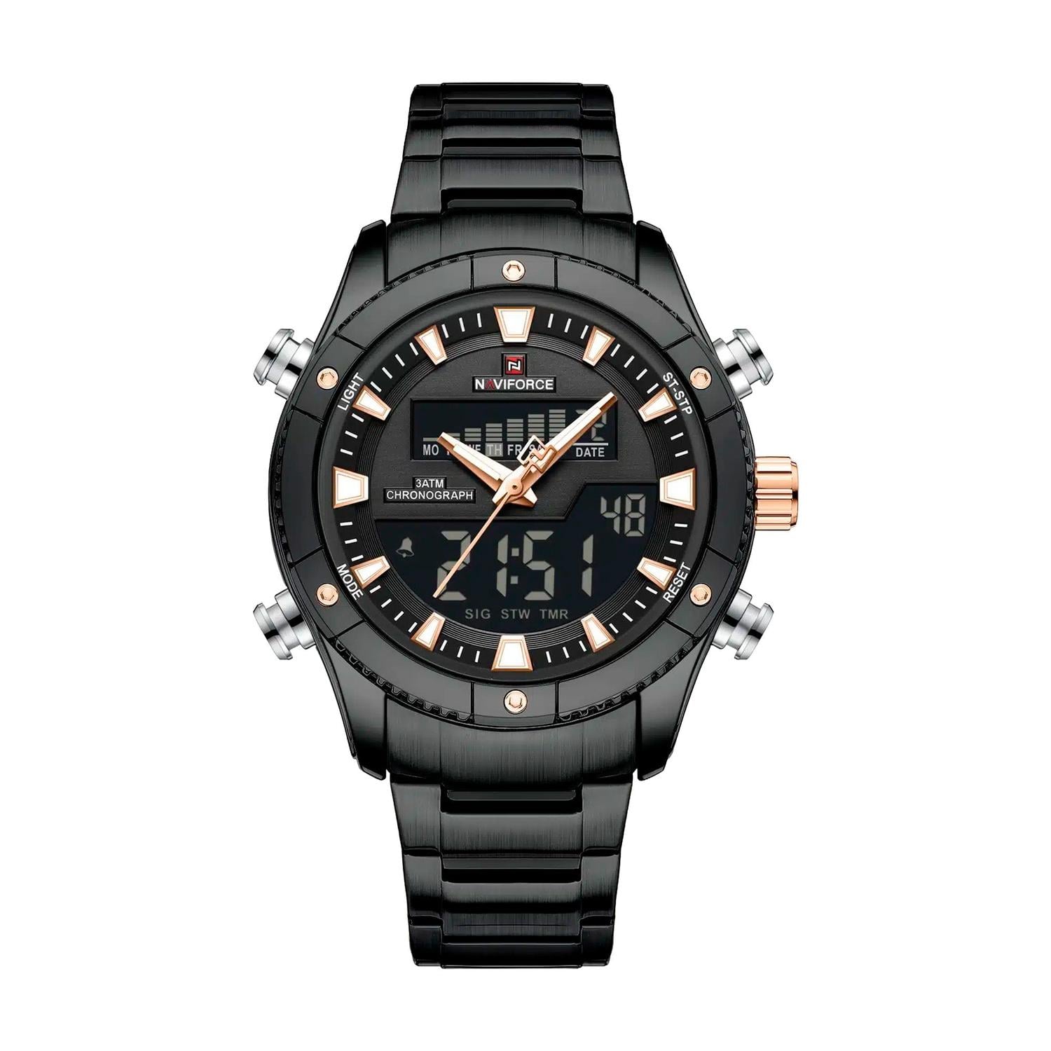 RELOJ ANALOGICO-DIGITAL HOMBRE NF9259 NAVIFORCE 1033836 NEGRO 1033836 - 1