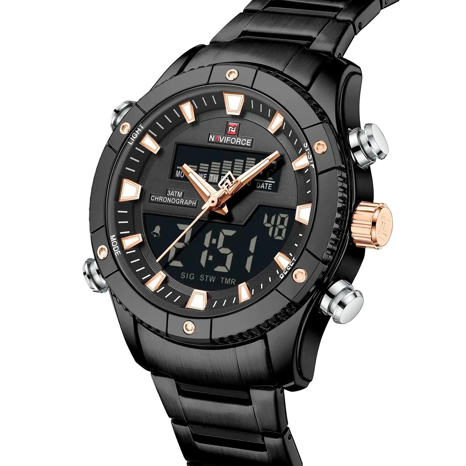 RELOJ ANALOGICO-DIGITAL HOMBRE NF9259 NAVIFORCE 1033836 NEGRO 1033836 - 2