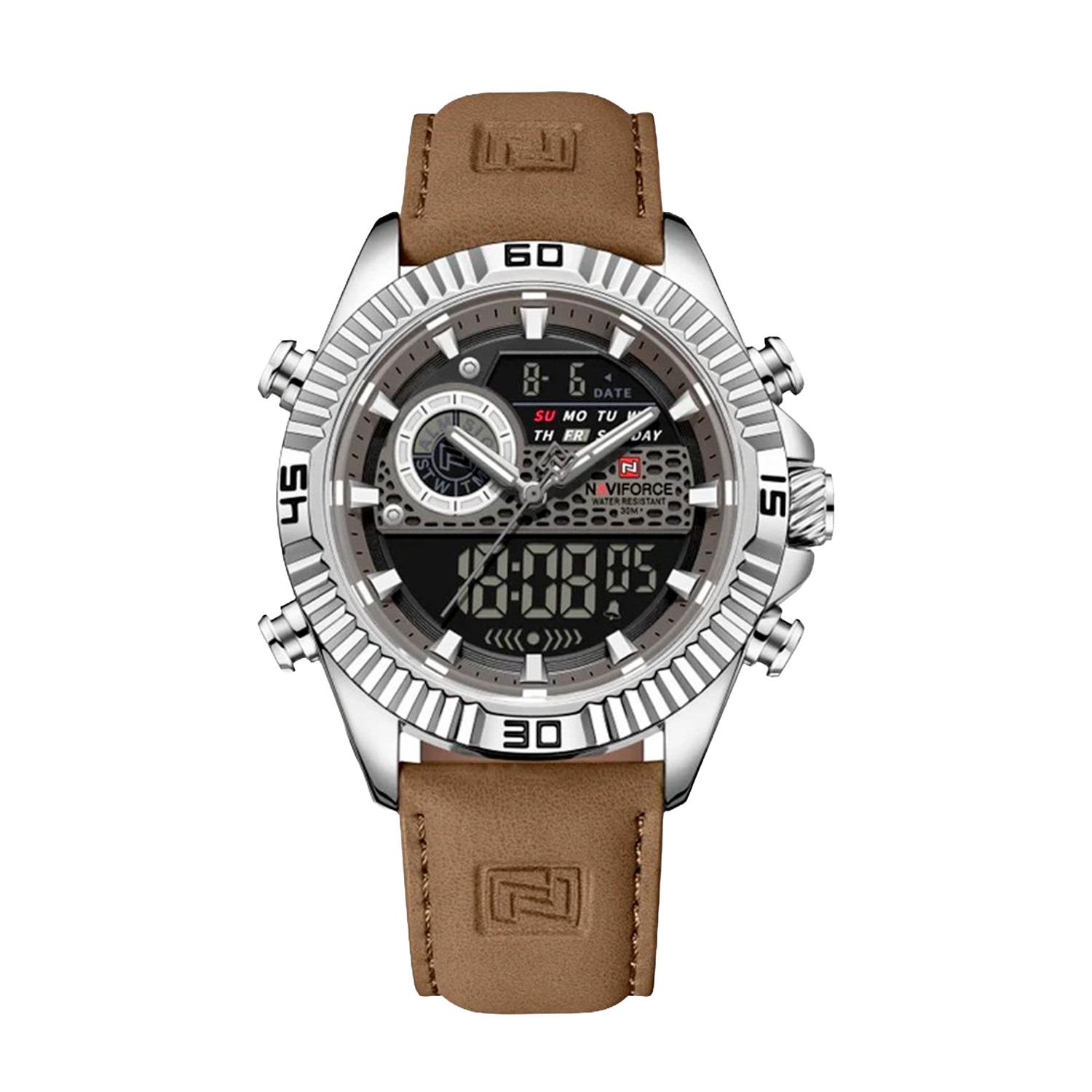 RELOJ ANALOGICO-DIGITAL HOMBRE NF9262L NAVIFORCE 1033849 MARRÓN 1033849 - 1