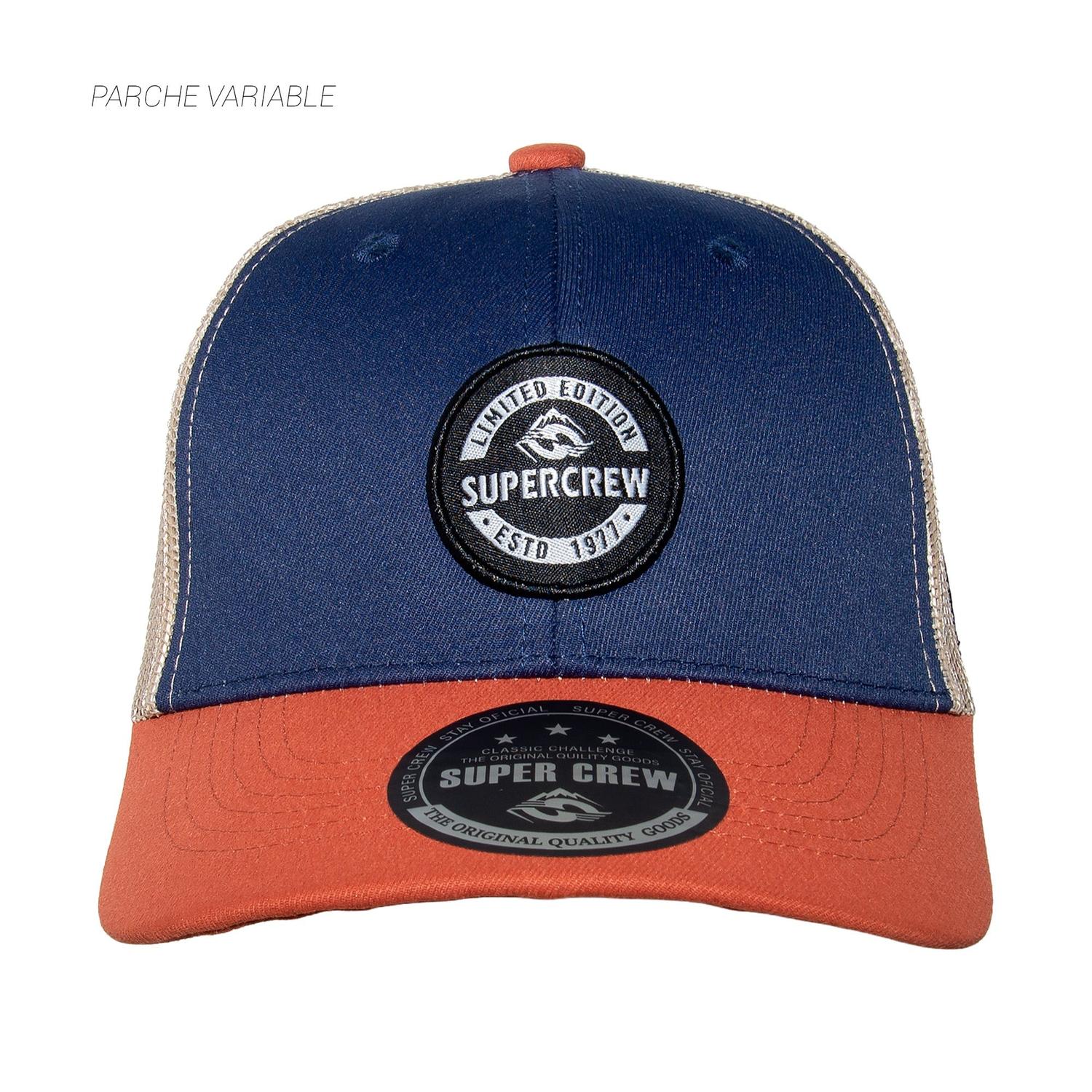 GORRA CON BROCHE UNISEX GSCM007 SUPERCREW - 1