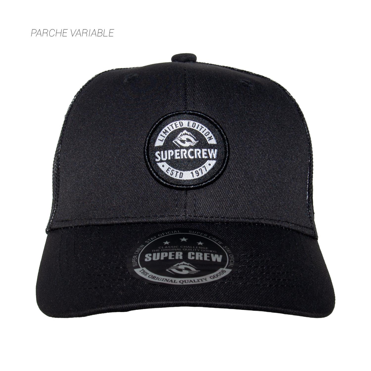 GORRA CON BROCHE UNISEX GSCM001 SUPERCREW - 1