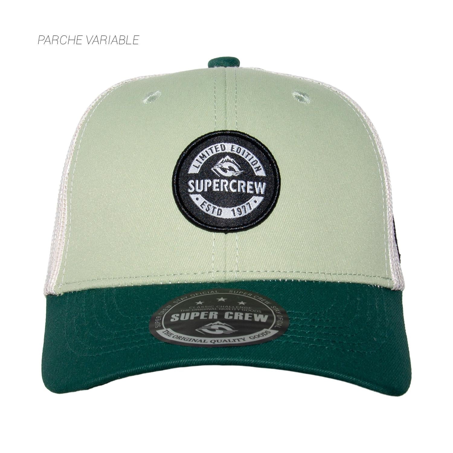 GORRA CON BROCHE UNISEX GSCM003 SUPERCREW - 1