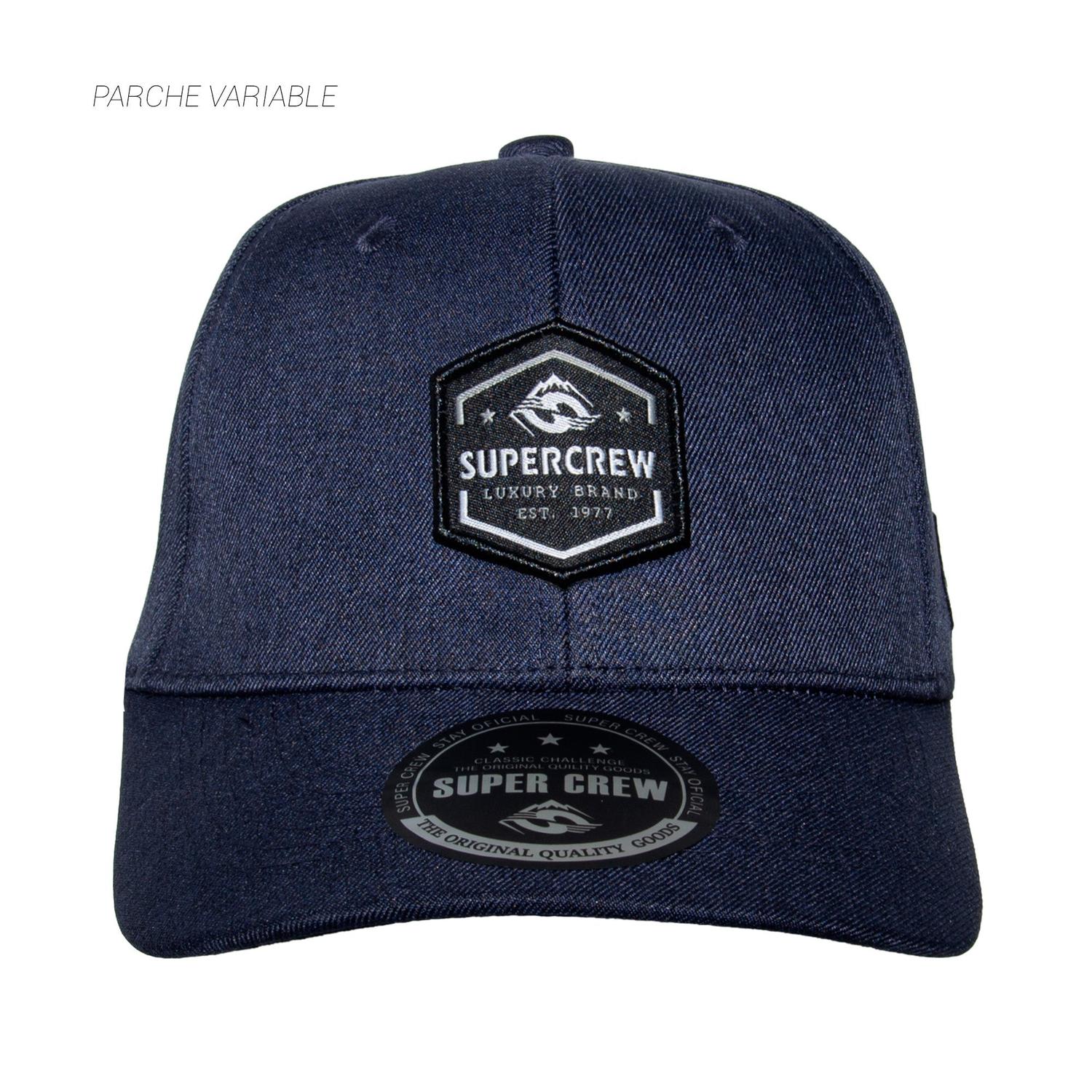 GORRA CON BROCHE UNISEX GSC008 SUPERCREW AZUL 1033759 - 1