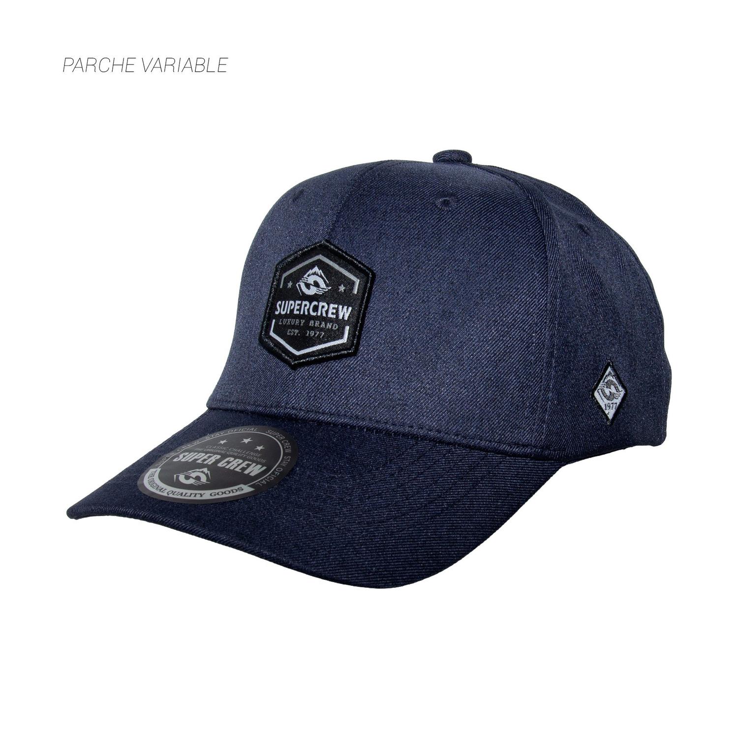 GORRA CON BROCHE UNISEX GSC008 SUPERCREW AZUL 1033759 - 2