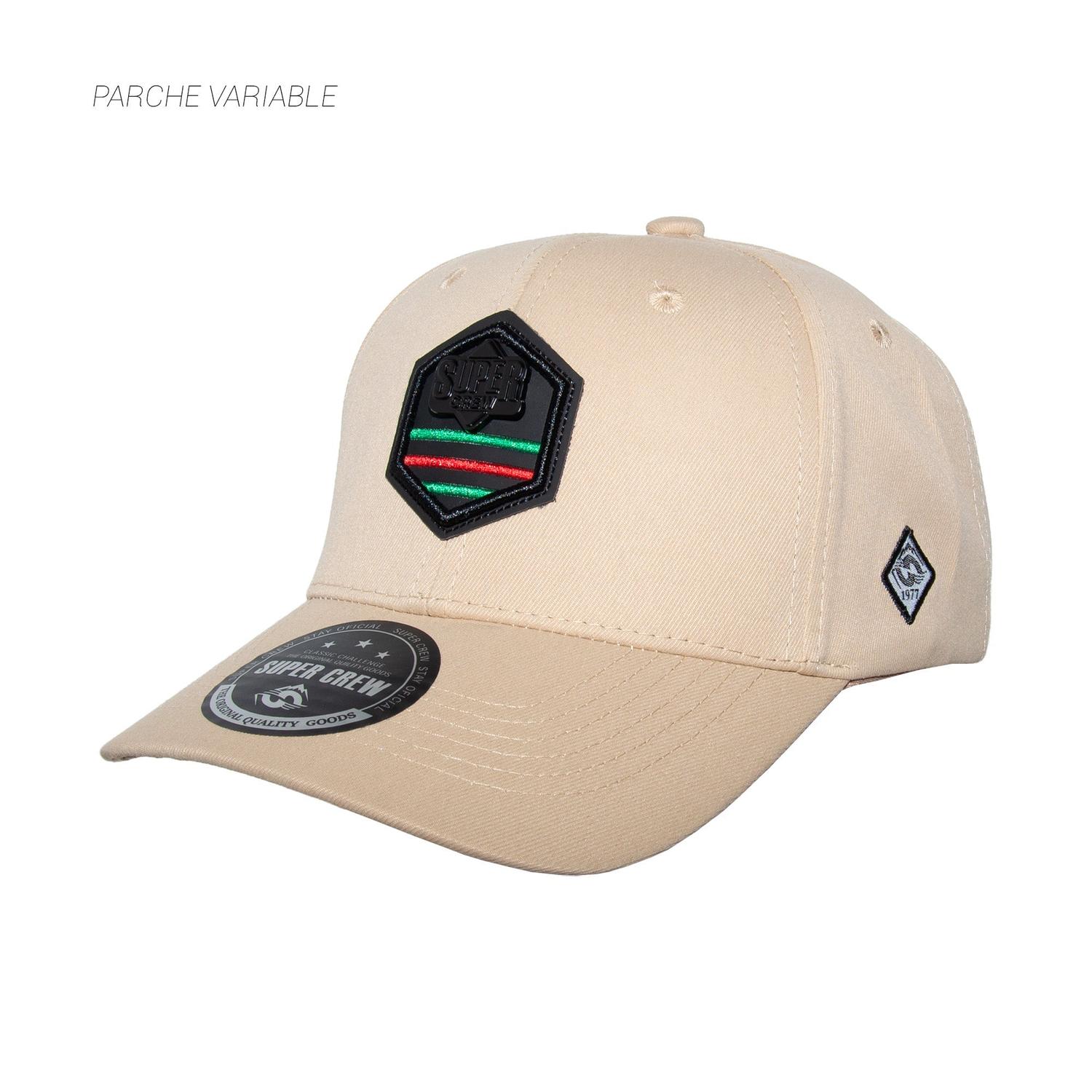 GORRA CON BROCHE UNISEX GSC007 SUPERCREW MARRÓN 1033758 - 2