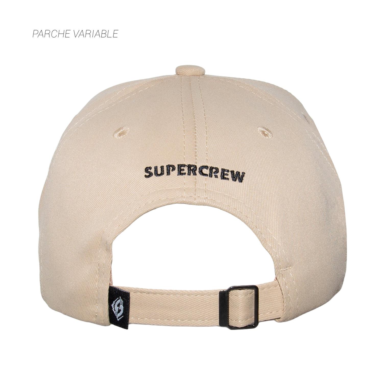 GORRA CON BROCHE UNISEX GSC007 SUPERCREW MARRÓN 1033758 - 3