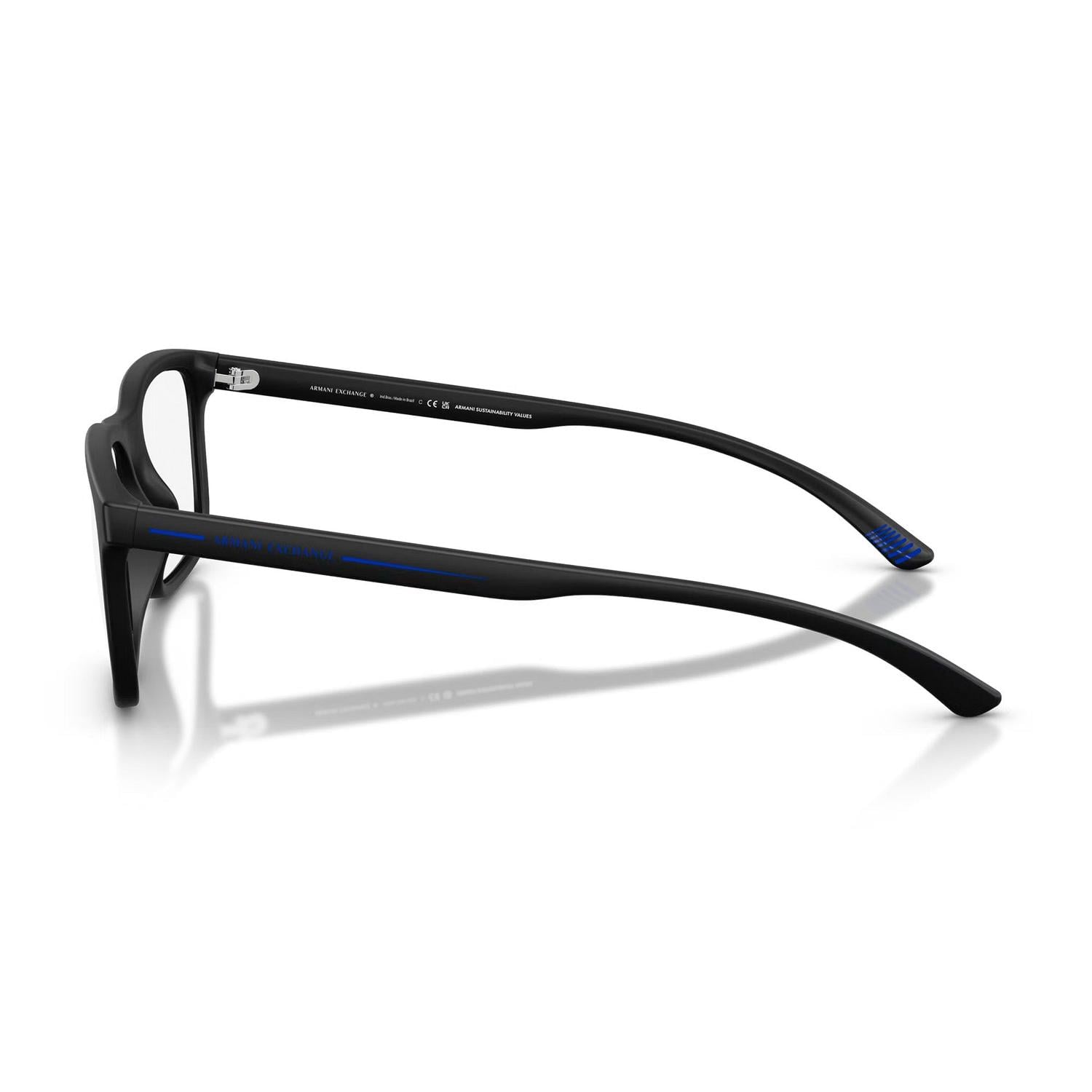 MONTURA  HOMBRE AX3125U 8078 55 ARMANI EXCHANGE NEGRO 1034009 - 3