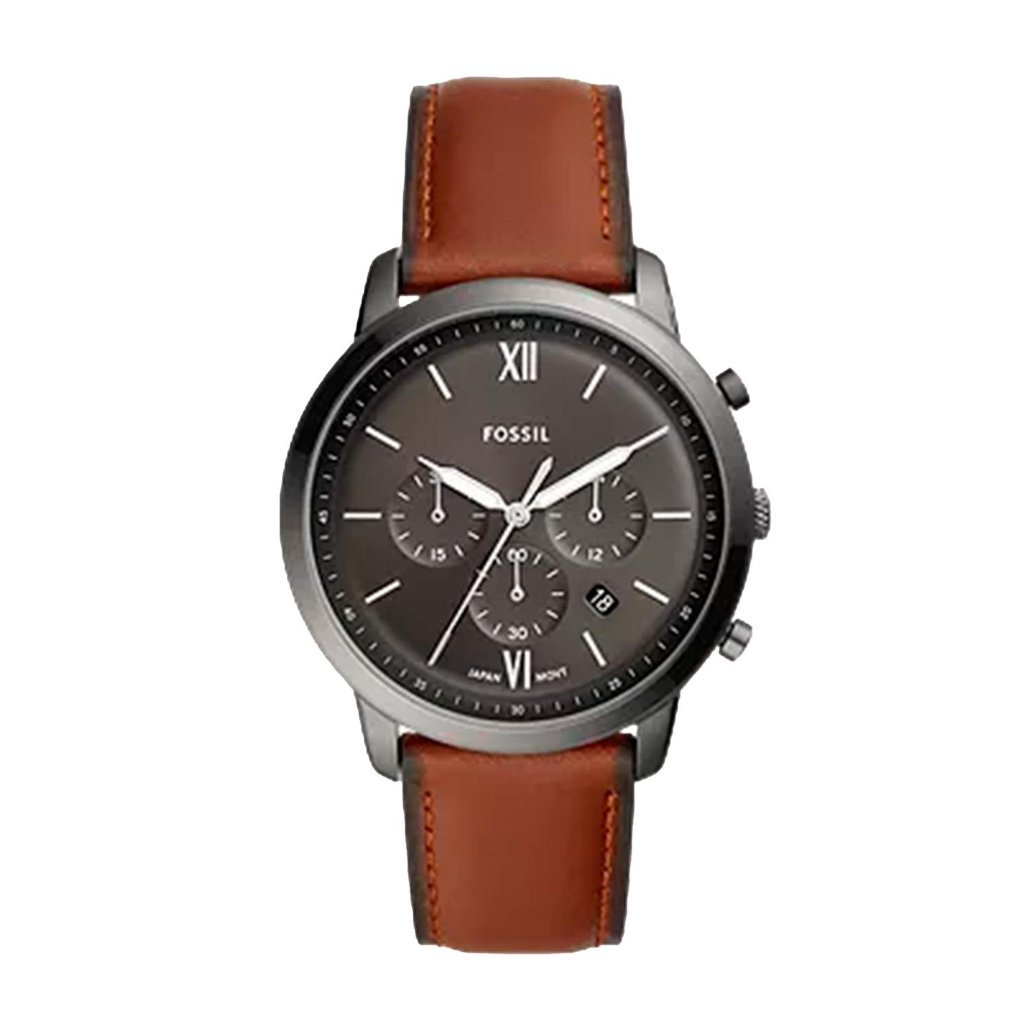 RELOJ ANALOGICO HOMBRE FS5512 FOSSIL MARRÓN 1034259 - 1