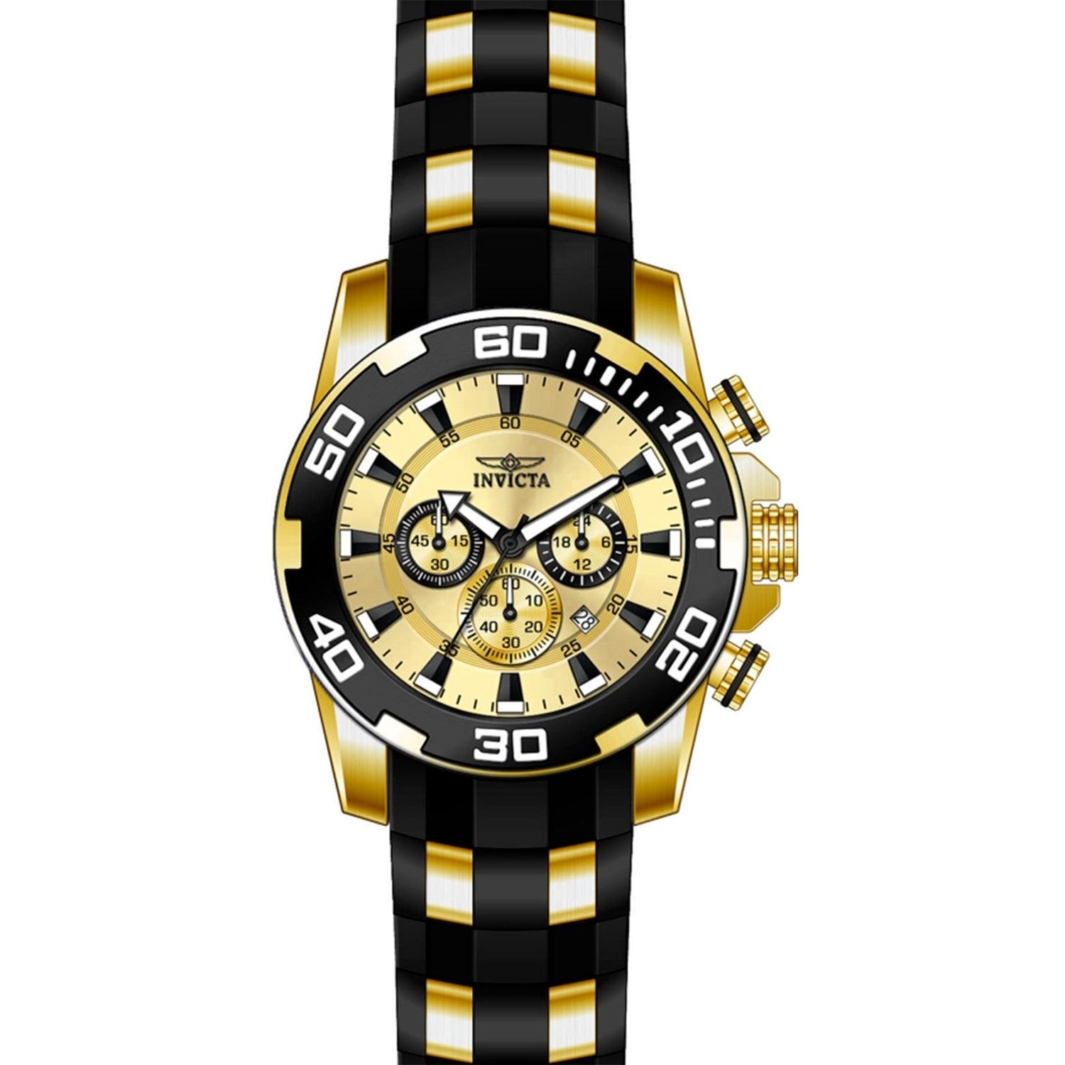 RELOJ ANALOGICO HOMBRE INVICTA 22346 PRO DIVER DORADO 1034056 - 2