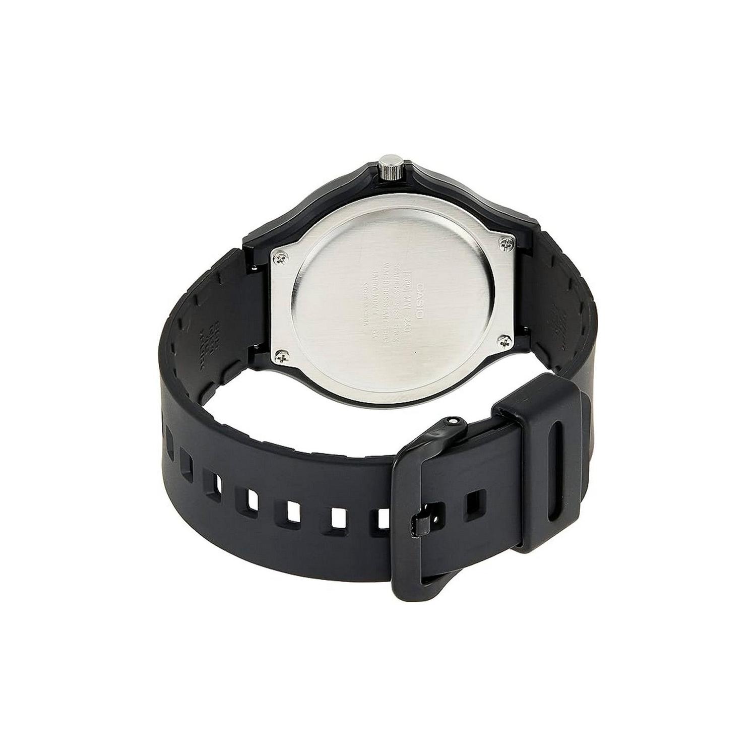 RELOJ ANALOGICO UNISEX MW-240-2BVCF CASIO NEGRO 1034357 - 3