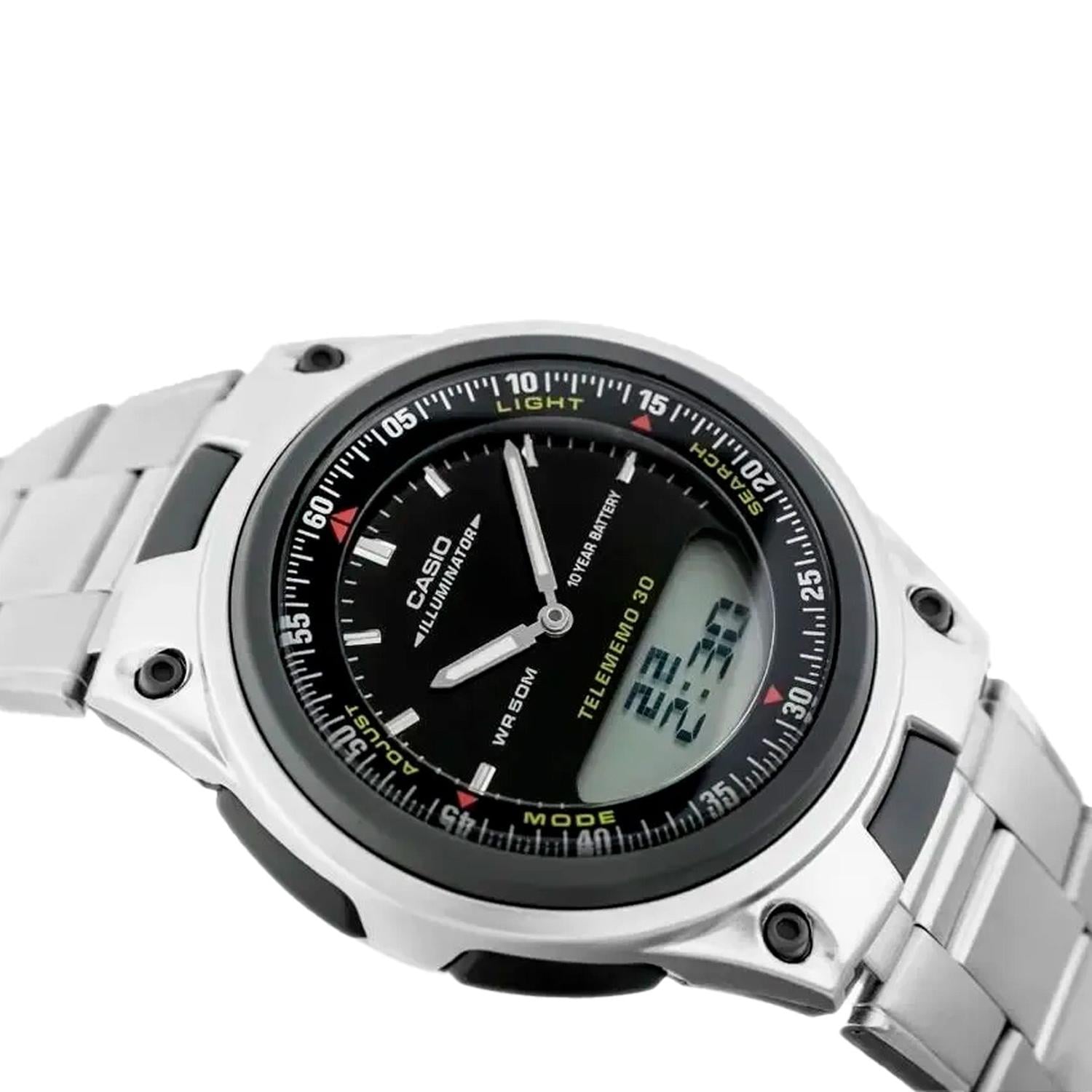 RELOJ ANALOGICO-DIGITAL HOMBRE AW-80D-1AVCB CASIO BLANCO 1034367 - 2