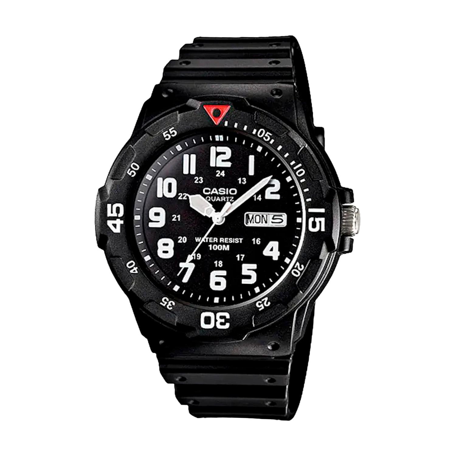 RELOJ ANALOGICO HOMBRE MRW-200H-1BVDF CASIO NEGRO 1034359 - 1