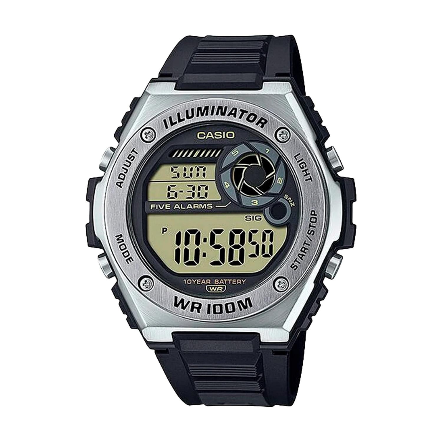 RELOJ DIGITAL HOMBRE MWD-100H-9AVCF CASIO PLATEADO 1034375 - 1