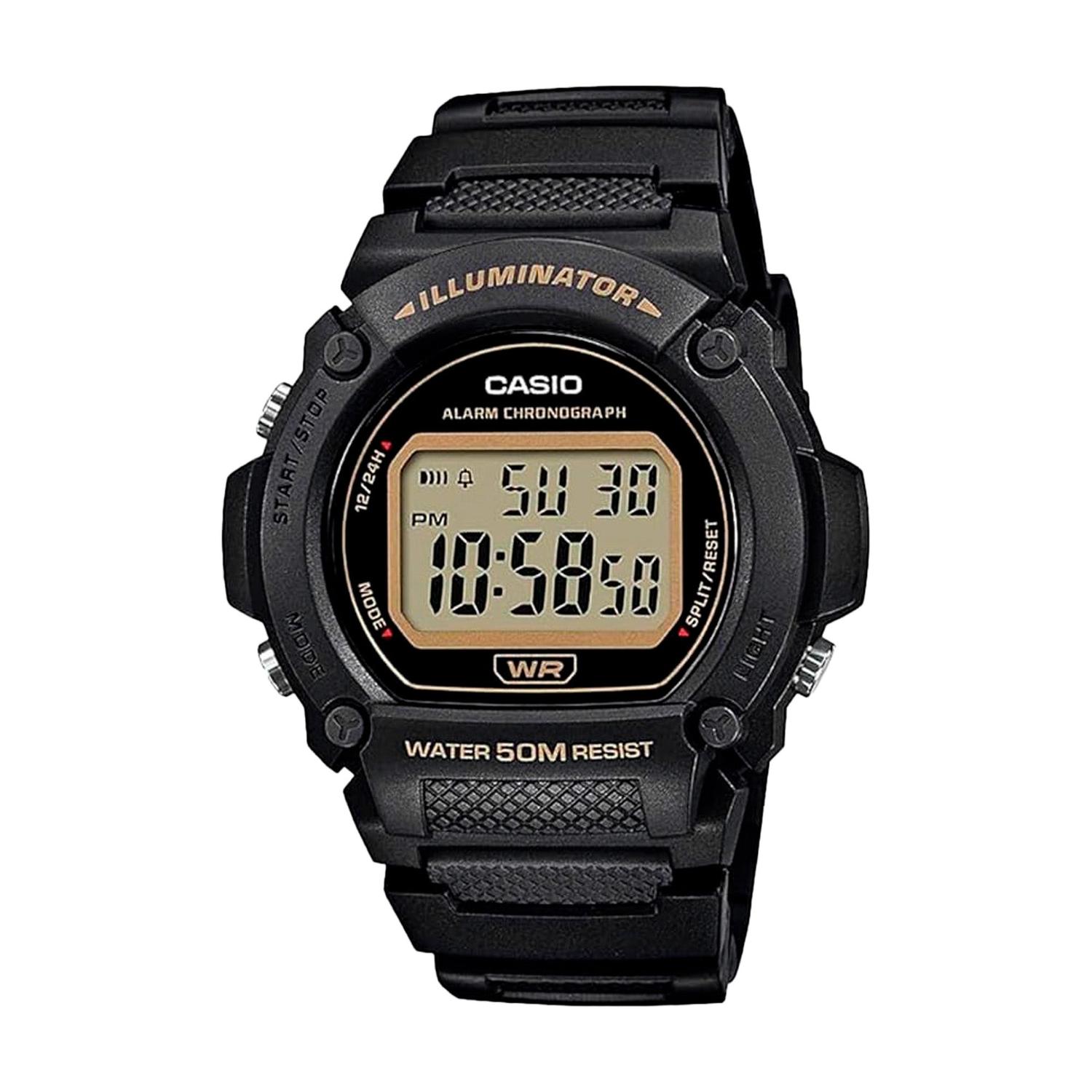 RELOJ DIGITAL HOMBRE W-219H-1A2VCF CASIO NEGRO 1034374 - 1