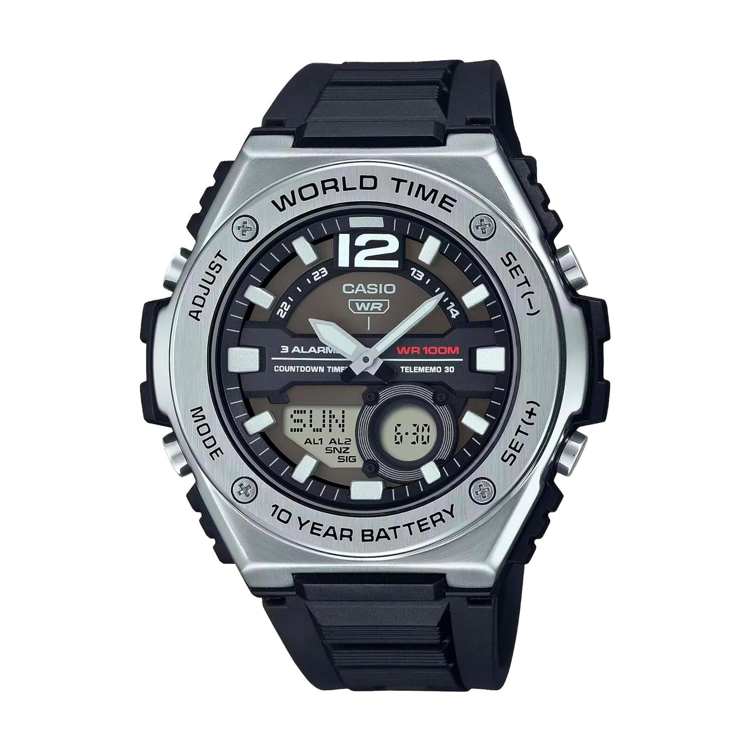 RELOJ ANALOGICO-DIGITAL HOMBRE MWQ-100-1AVCF CASIO NEGRO 1034365 - 1