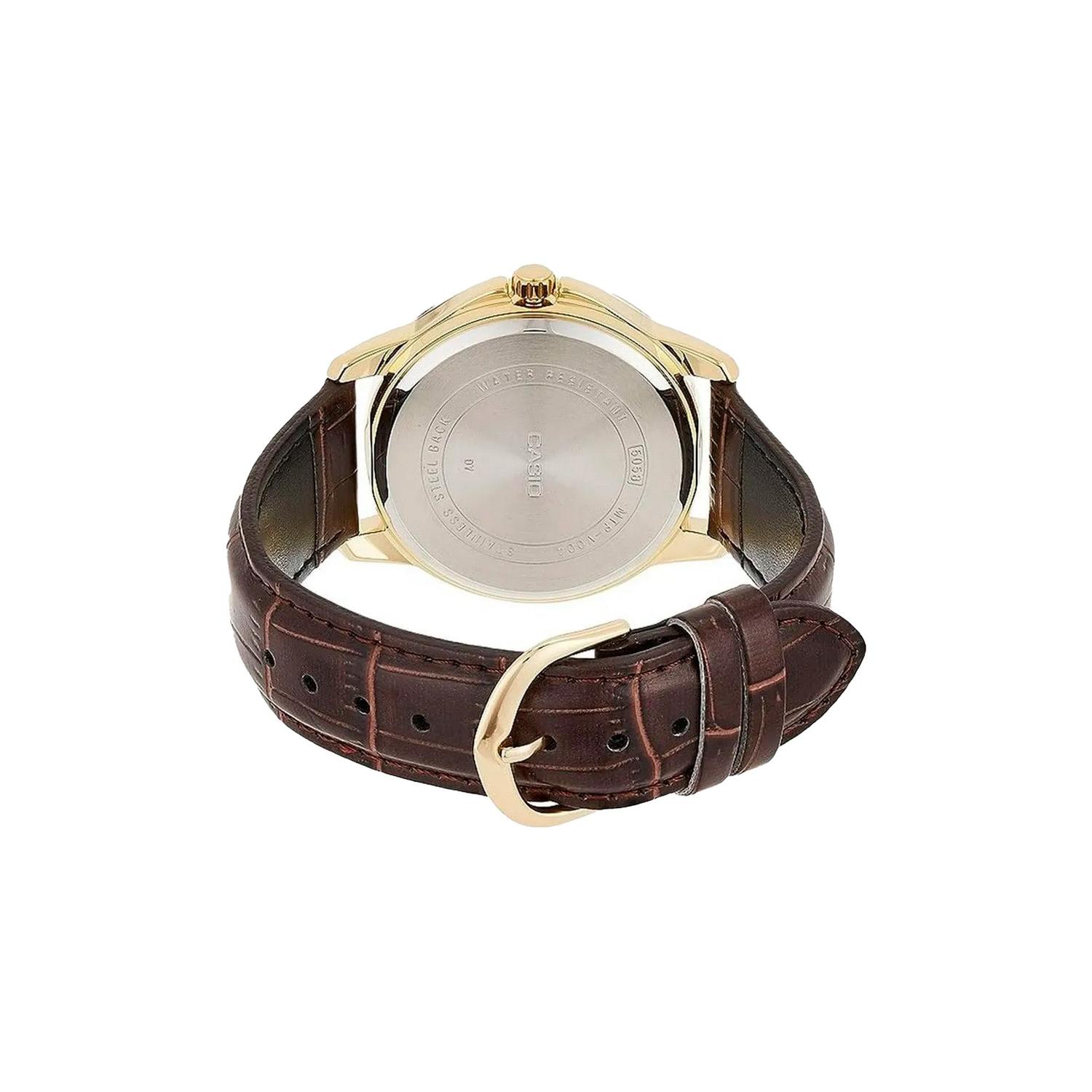 RELOJ ANALOGICO HOMBRE MTP-V004GL-9AUDF CASIO DORADO 1034382 - 3
