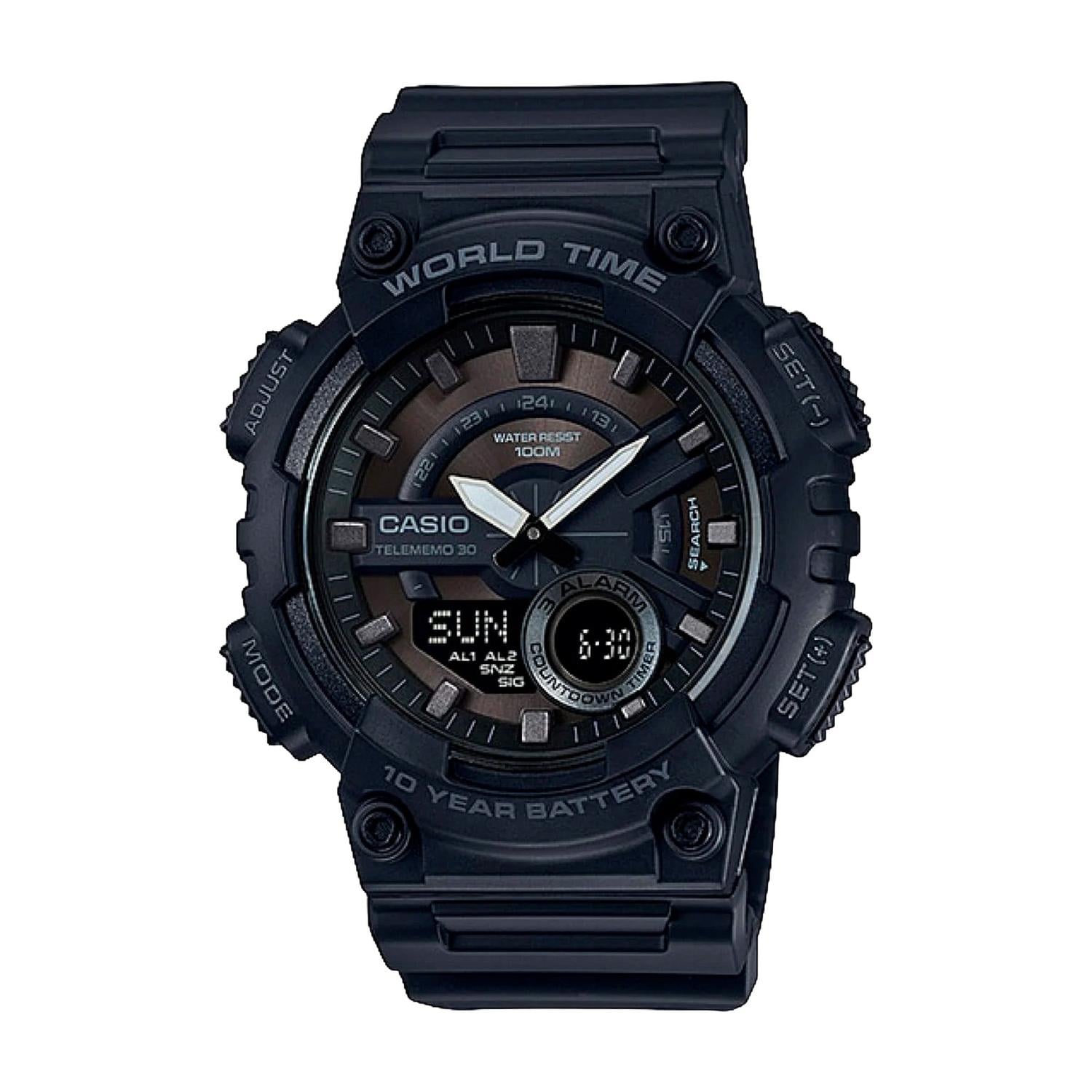 RELOJ ACUATICO HOMBRE AEQ-110W-1BVDF CASIO NEGRO 1017630 - 1