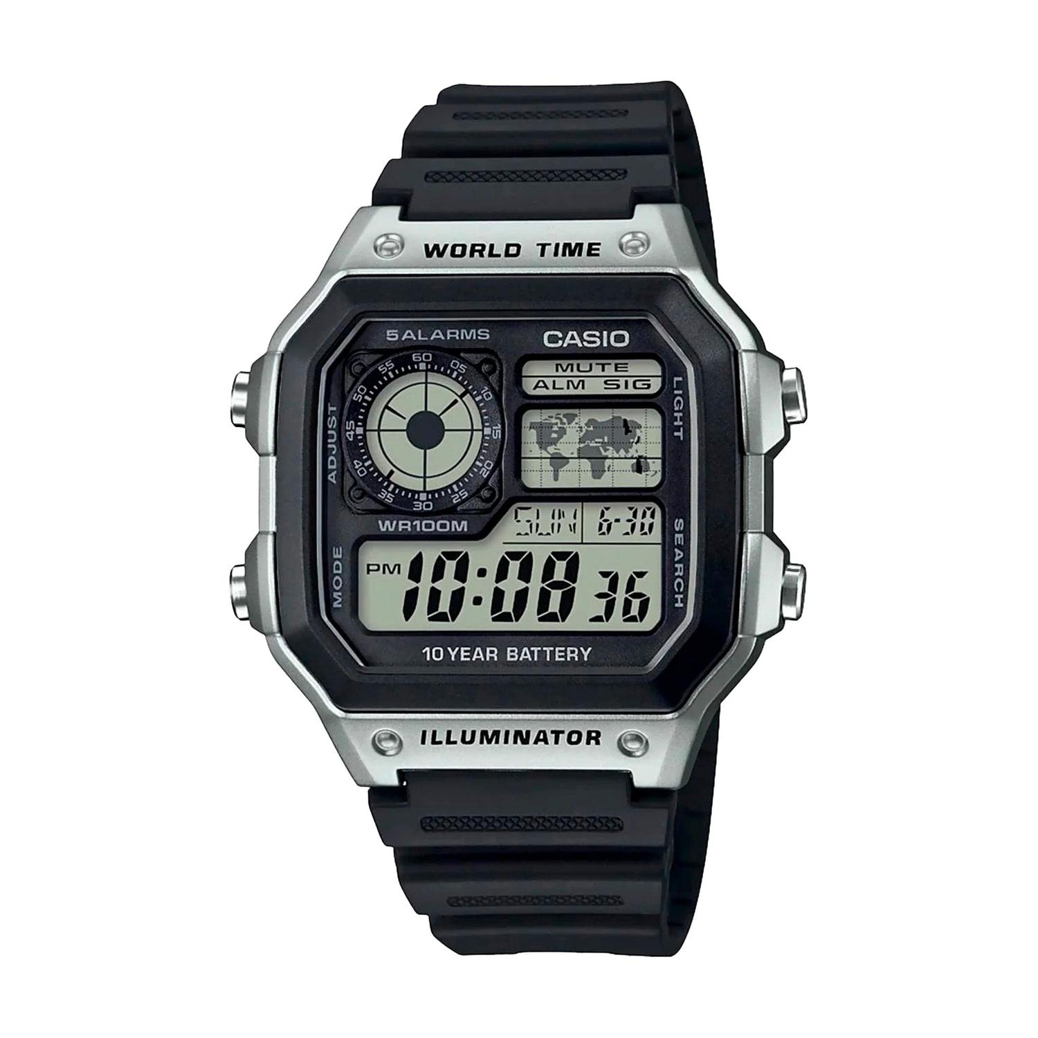 RELOJ DIGITAL HOMBRE AE-1200WH-1CVCF CASIO NEGRO 1034377 - 1