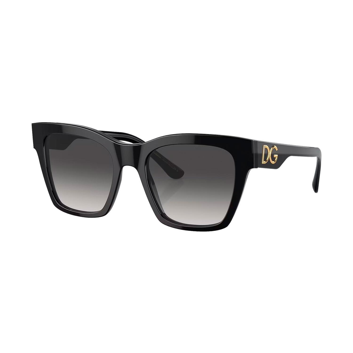 LENTES DE SOL UV400 MUJER DG4384 501/8G 53 DOLCE Y GABBANA NEGRO 1034433 - 2
