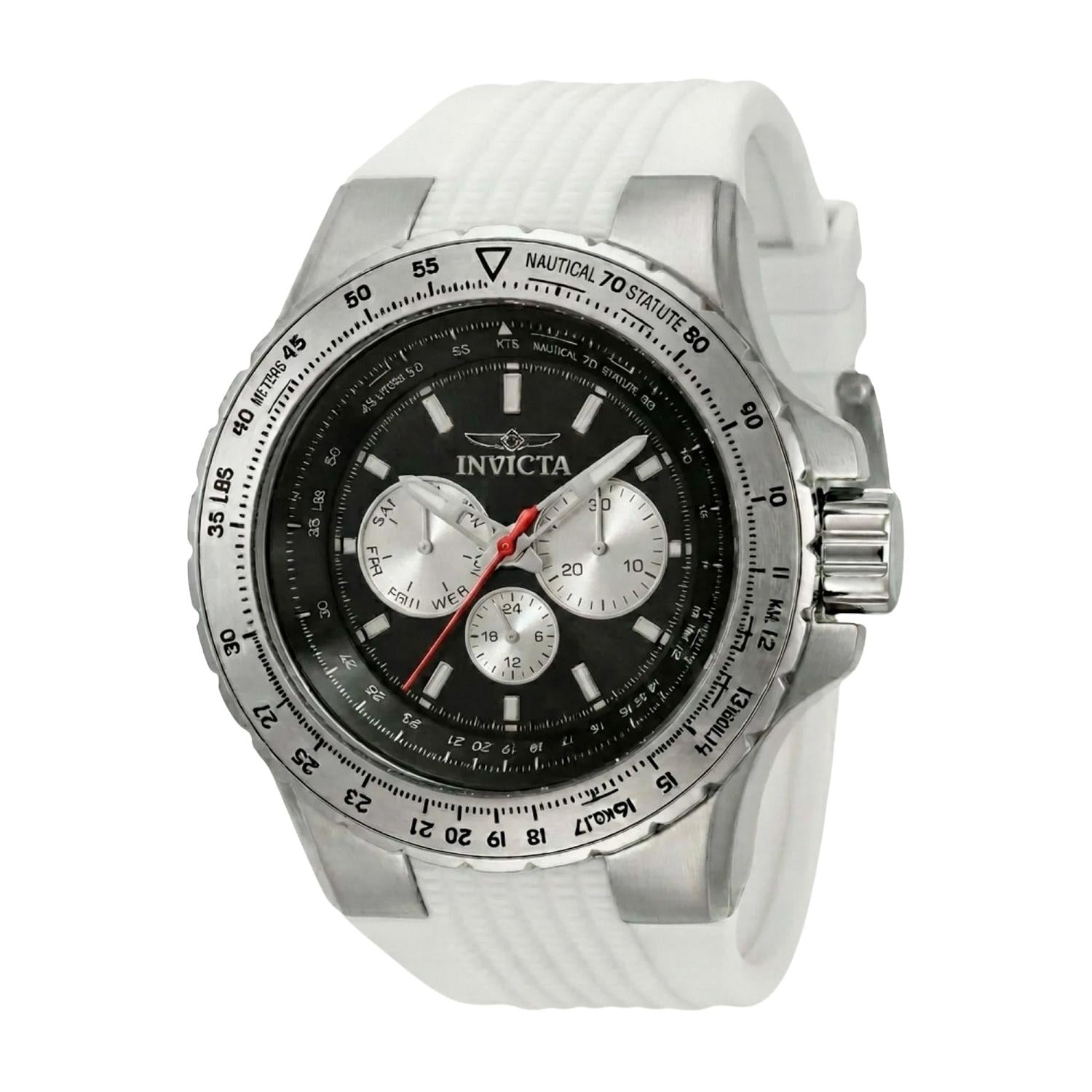 RELOJ ANALOGICO HOMBRE 50962 INVICTA AVIATOR PLATEADO 1034476 - 1