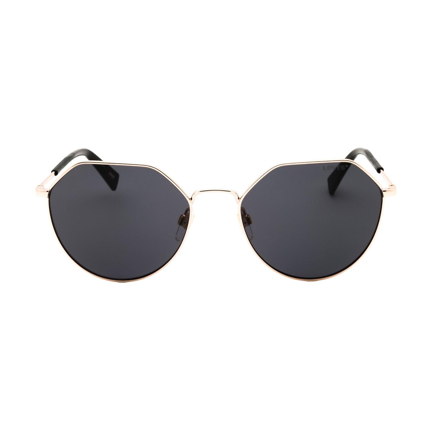 LENTES DE SOL UV400 UNISEX  LV 1020/S J5G IR 57 LEVIS DORADO DORADO 1034580 - 1