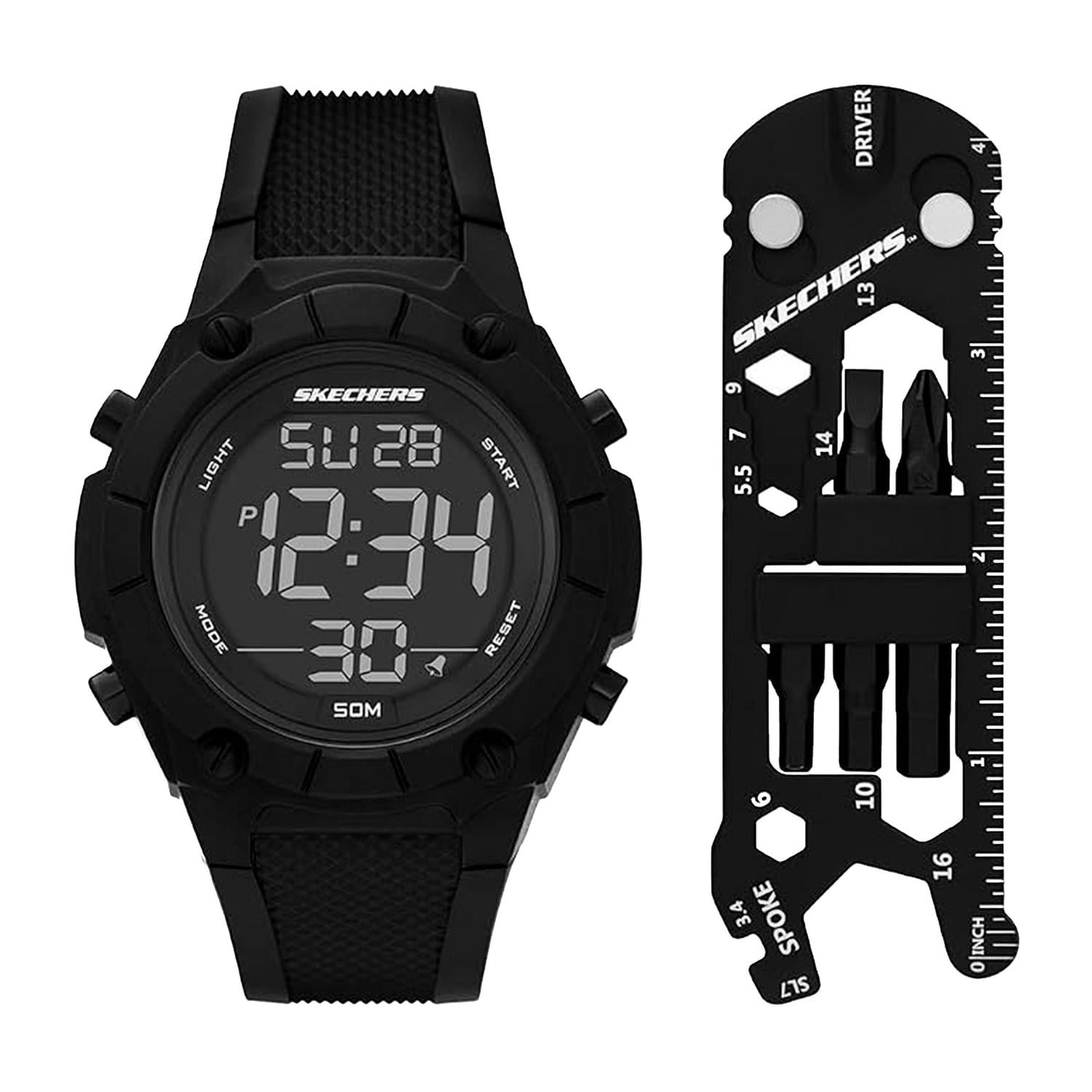 RELOJ DIGITAL HOMBRE SR8507 SKECHERS NEGRO 1034679 - 1