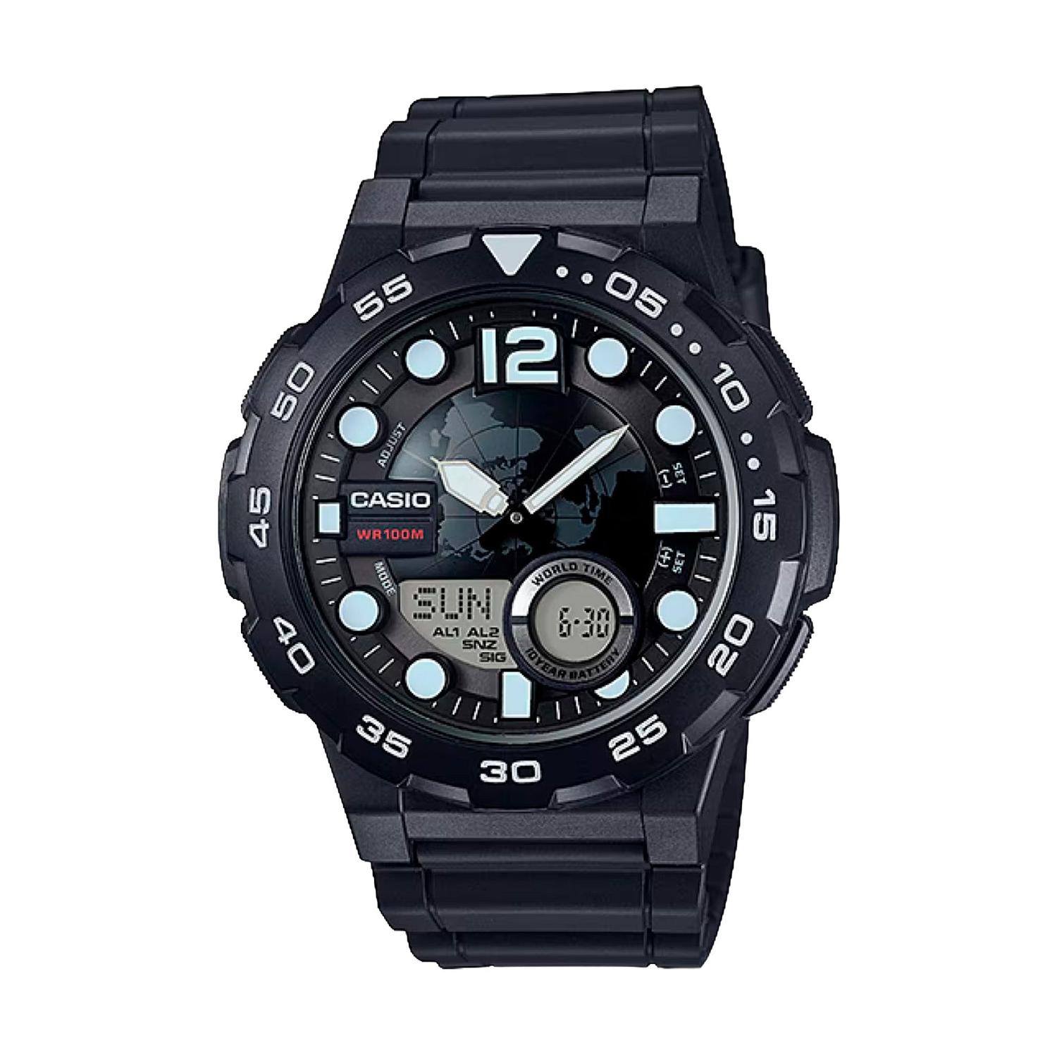 RELOJ ANALOGICO-DIGITAL HOMBRE AEQ-100W-1AVCF CASIO - 1
