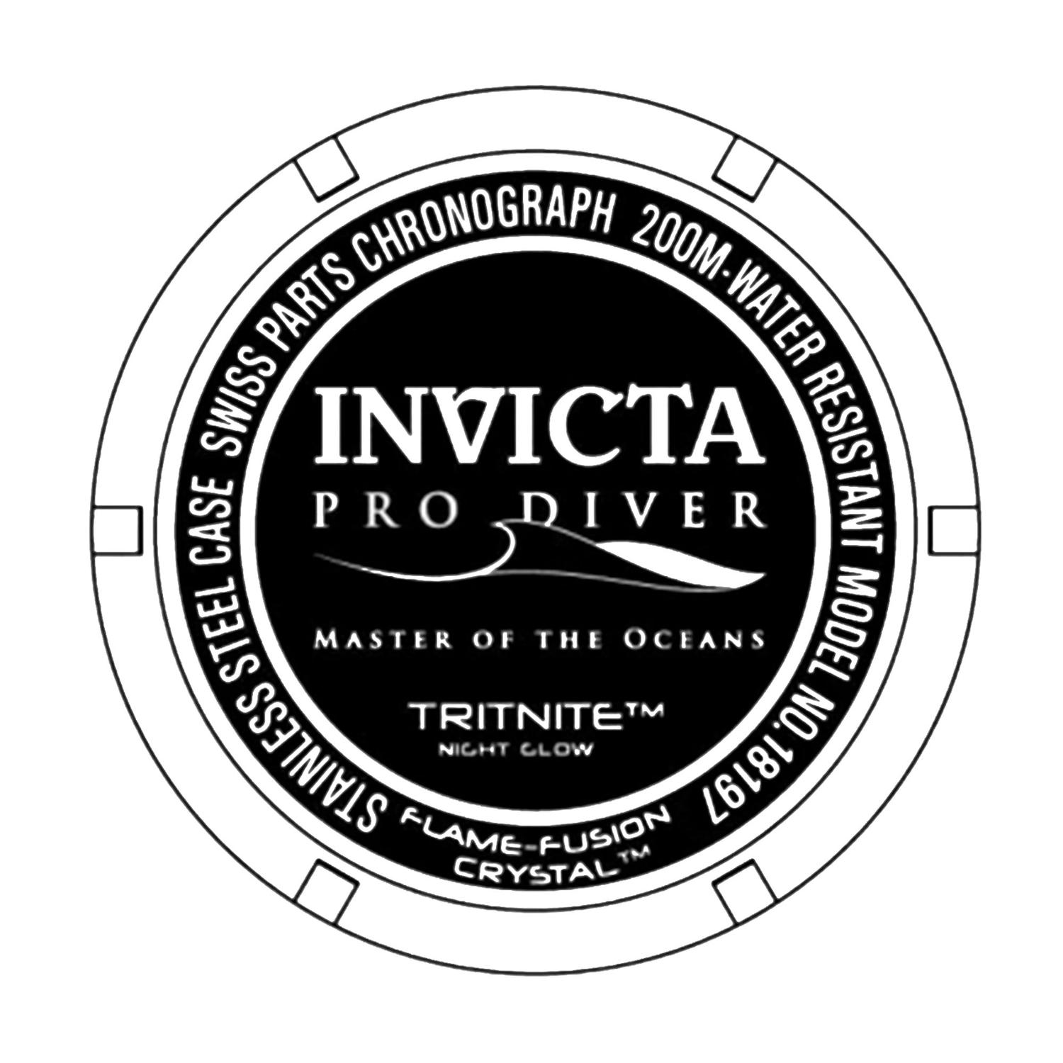 RELOJ ANALOGICO HOMBRE 18197 INVICTA PRO DIVER - 3