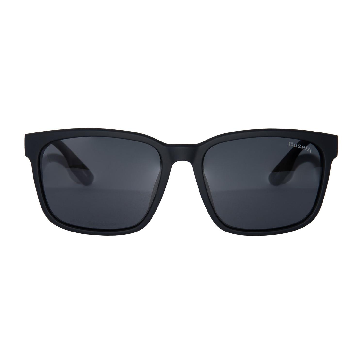 LENTES DE SOL POLARIZADO UNISEX GBH035 BOSELLI NEGRO 1034572 - 1