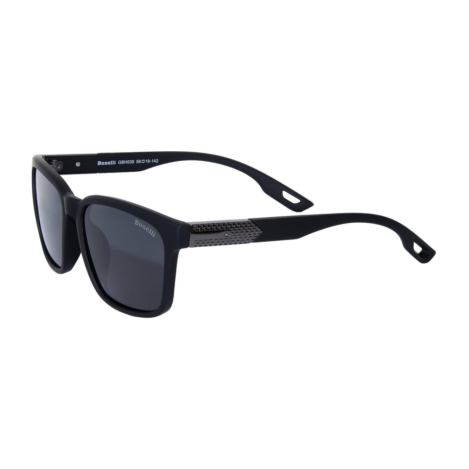 LENTES DE SOL POLARIZADO UNISEX GBH035 BOSELLI NEGRO 1034572 - 2