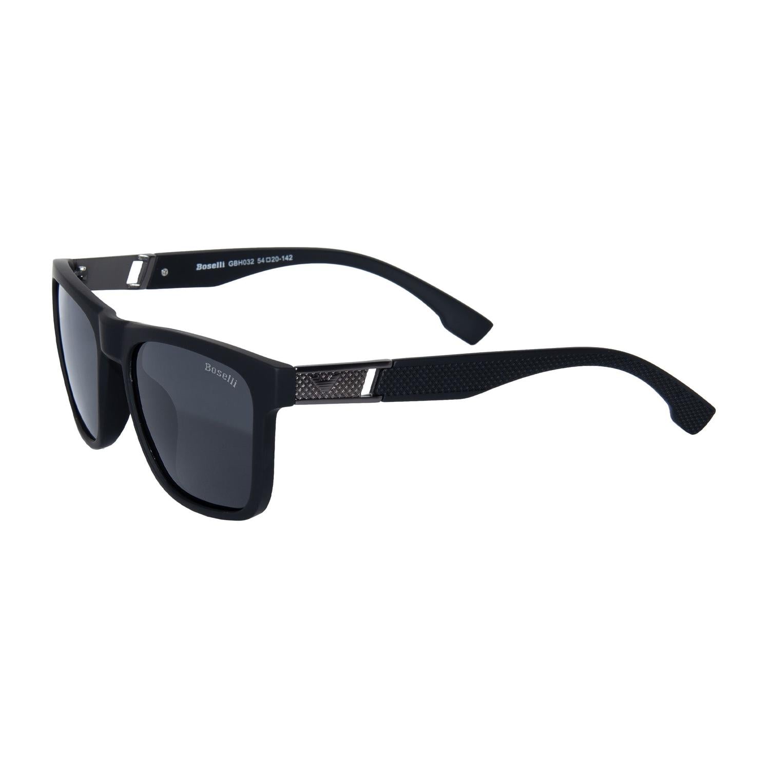 LENTES DE SOL POLARIZADO UNISEX GBH032 BOSELLI NEGRO 1034522 - 2