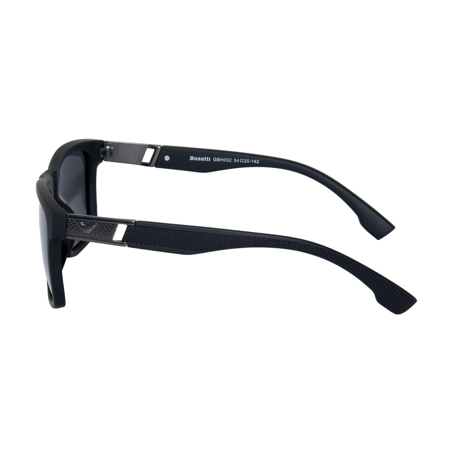 LENTES DE SOL POLARIZADO UNISEX GBH032 BOSELLI NEGRO 1034522 - 3