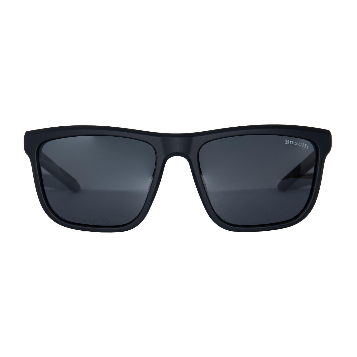 LENTES DE SOL POLARIZADO UNISEX GBH034 BOSELLI NEGRO NEGRO 1034527 - 1