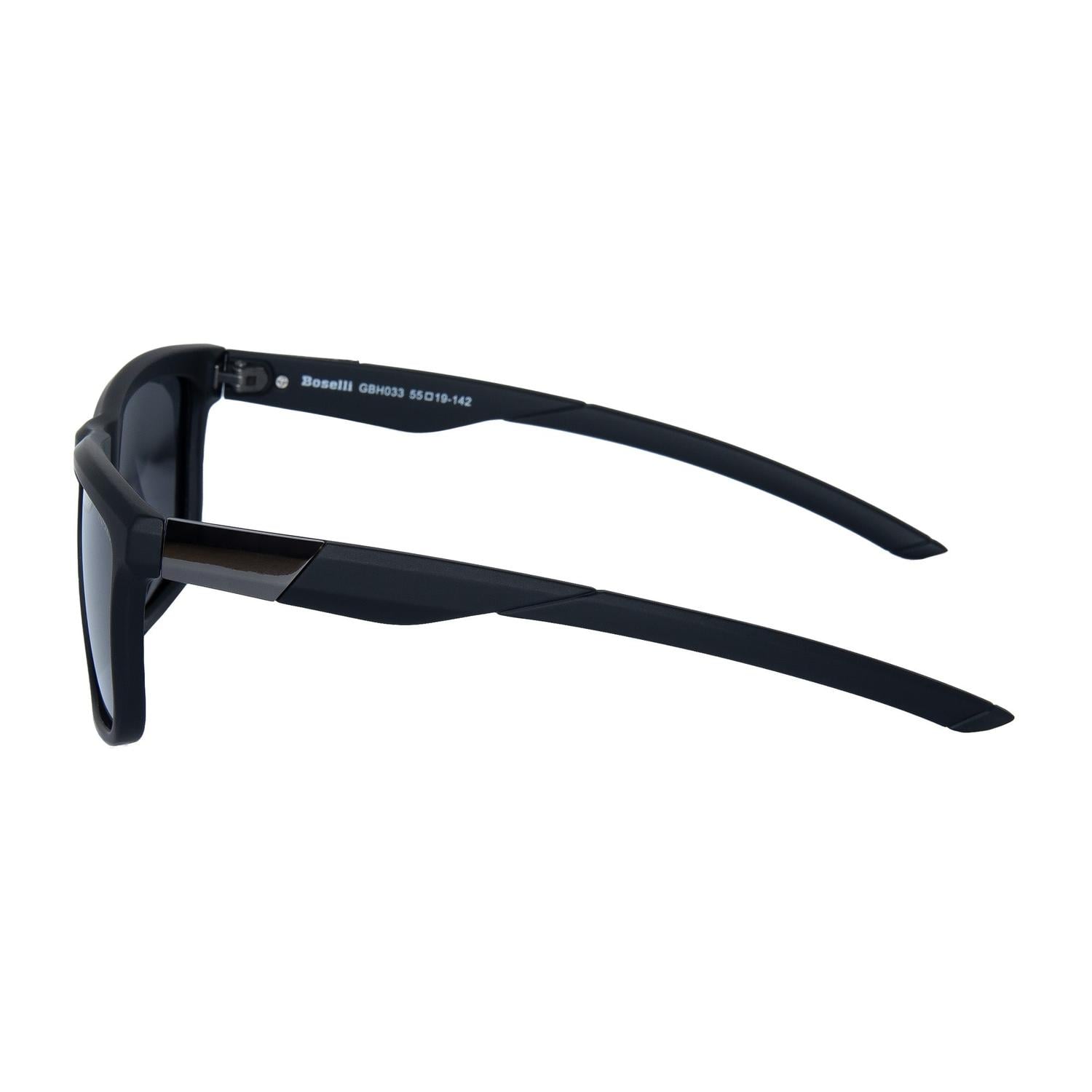 LENTES DE SOL POLARIZADO UNISEX GBH034 BOSELLI NEGRO NEGRO 1034527 - 3