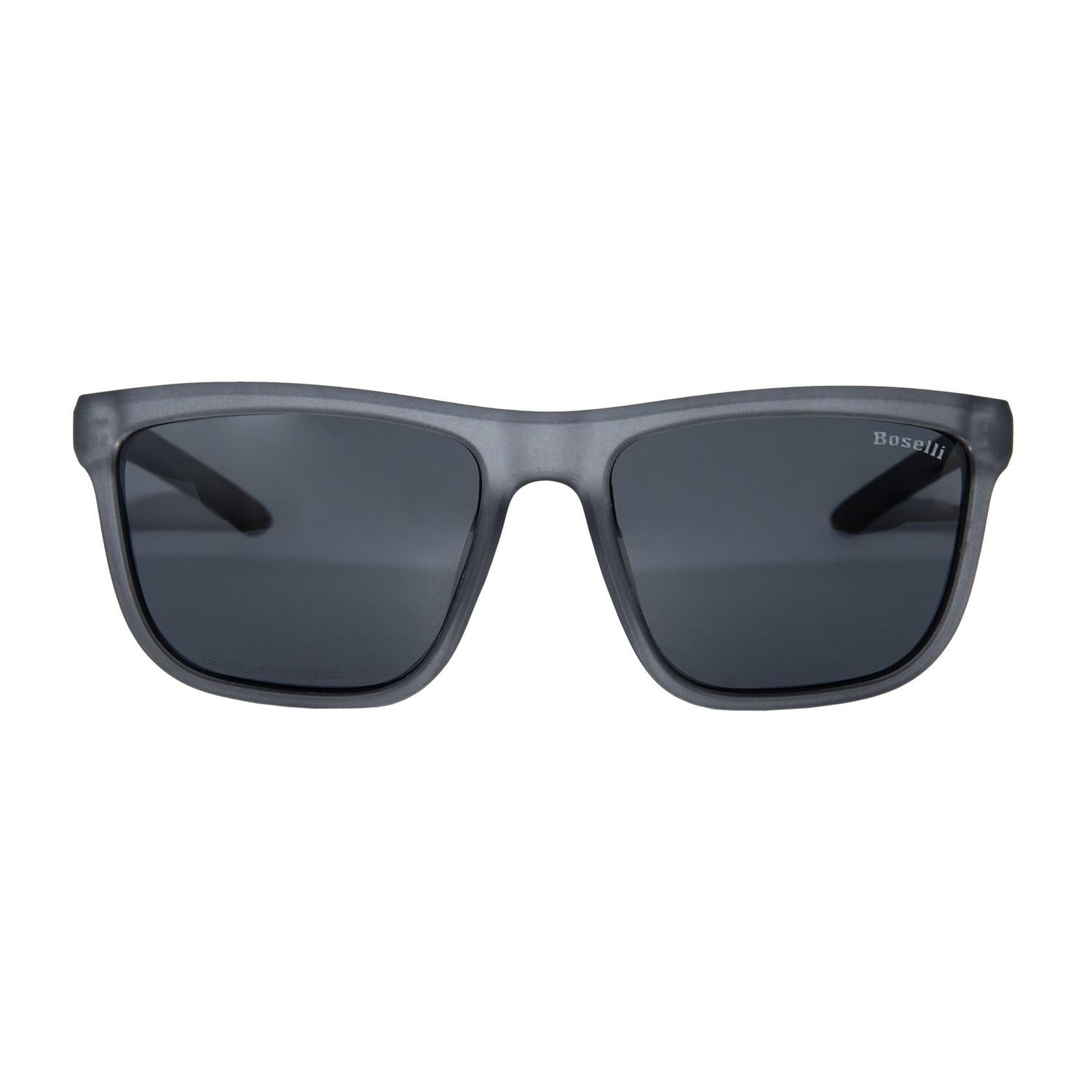 LENTES DE SOL POLARIZADO UNISEX GBH033 BOSELLI GRIS 1034528 - 1