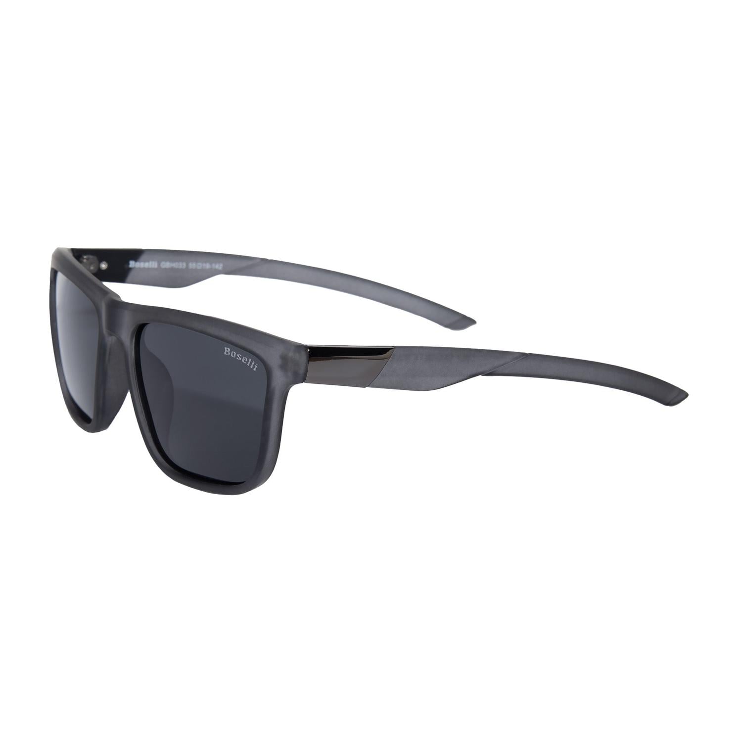 LENTES DE SOL POLARIZADO UNISEX GBH033 BOSELLI GRIS 1034528 - 2