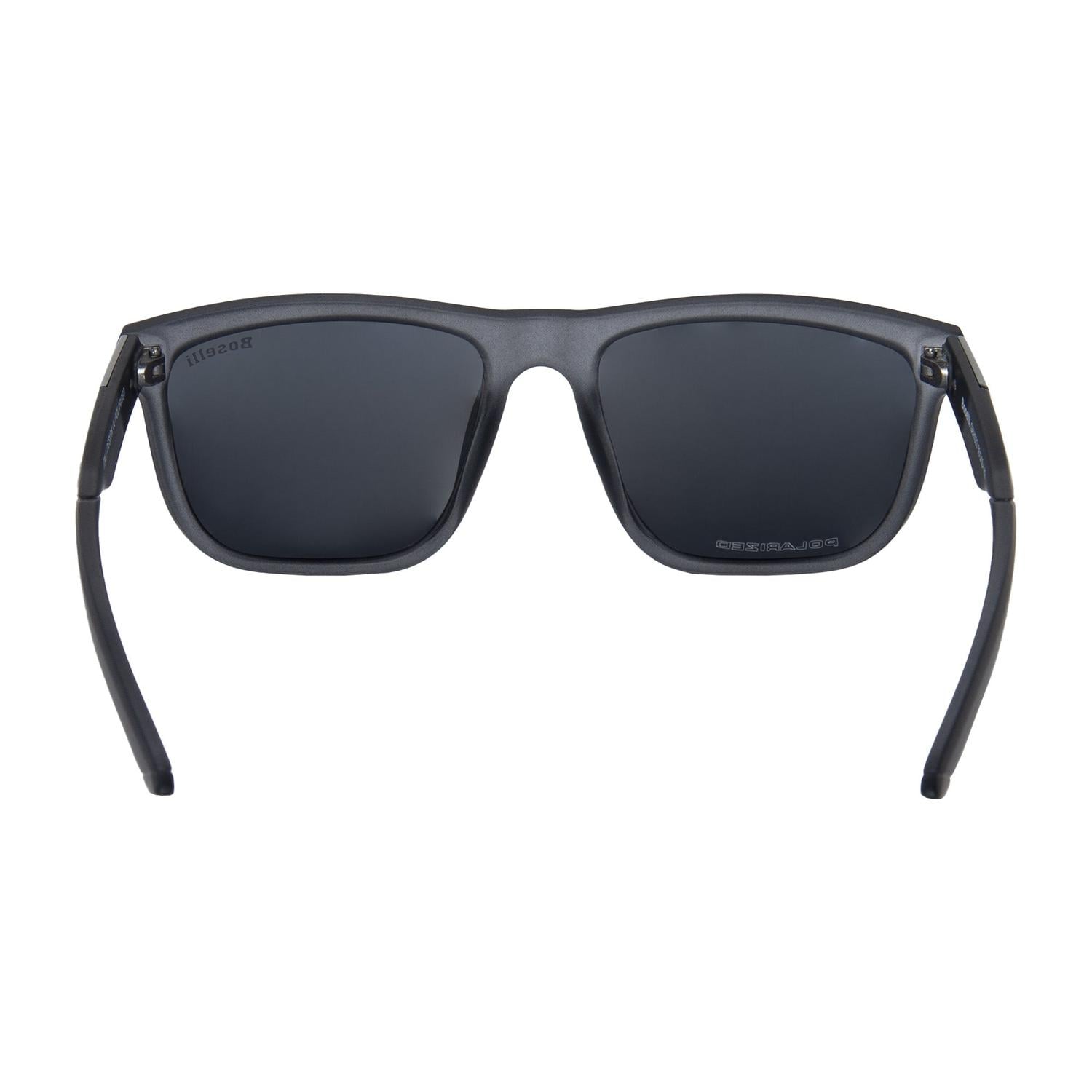 LENTES DE SOL POLARIZADO UNISEX GBH033 BOSELLI GRIS 1034528 - 4