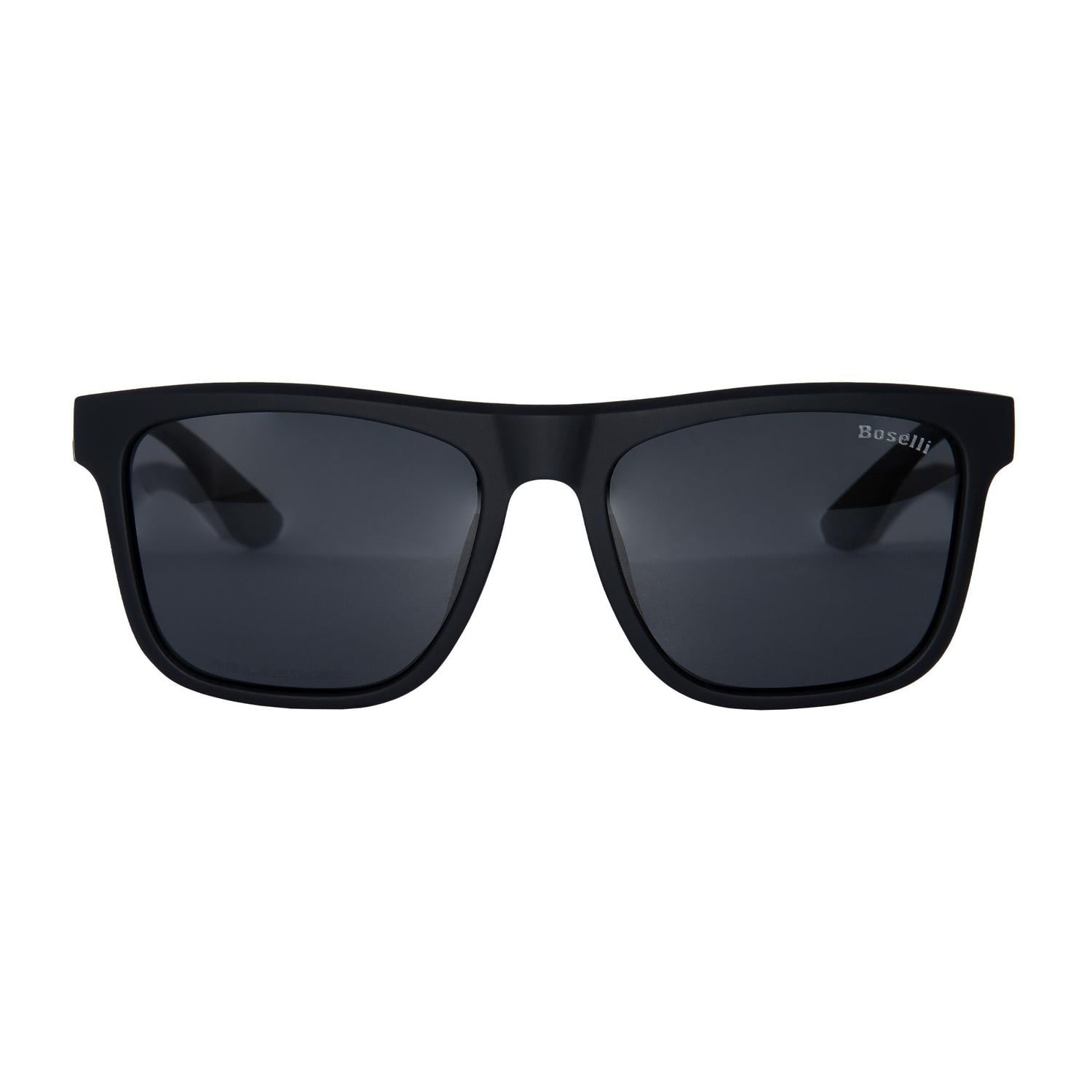 LENTES DE SOL POLARIZADO UNISEX GBH034 BOSELLI NEGRO 1034567 - 1